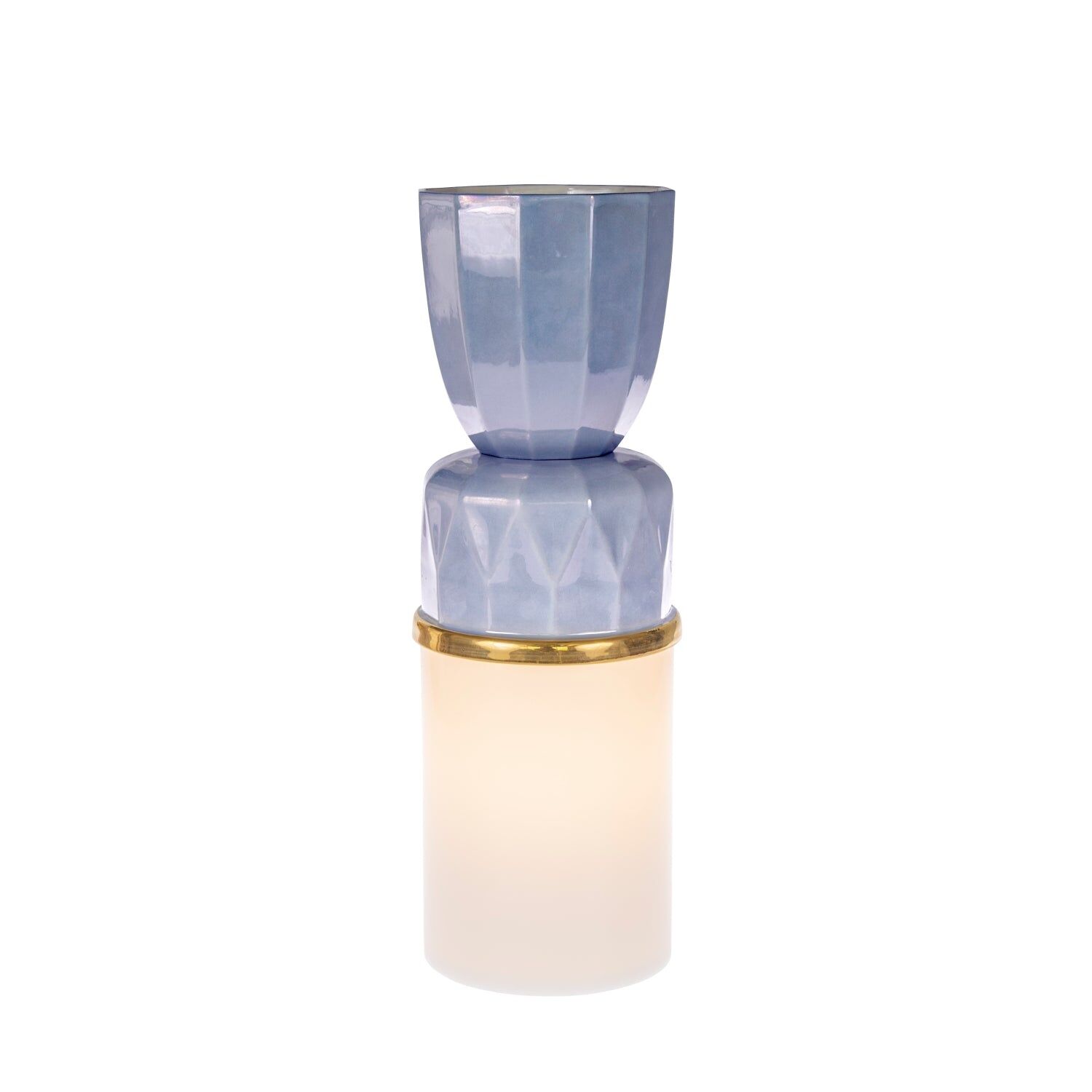 Table lamps Aglaia By De Bona De Meo Rechargable Lamp - Pearly Pink — Villari, collection Свет