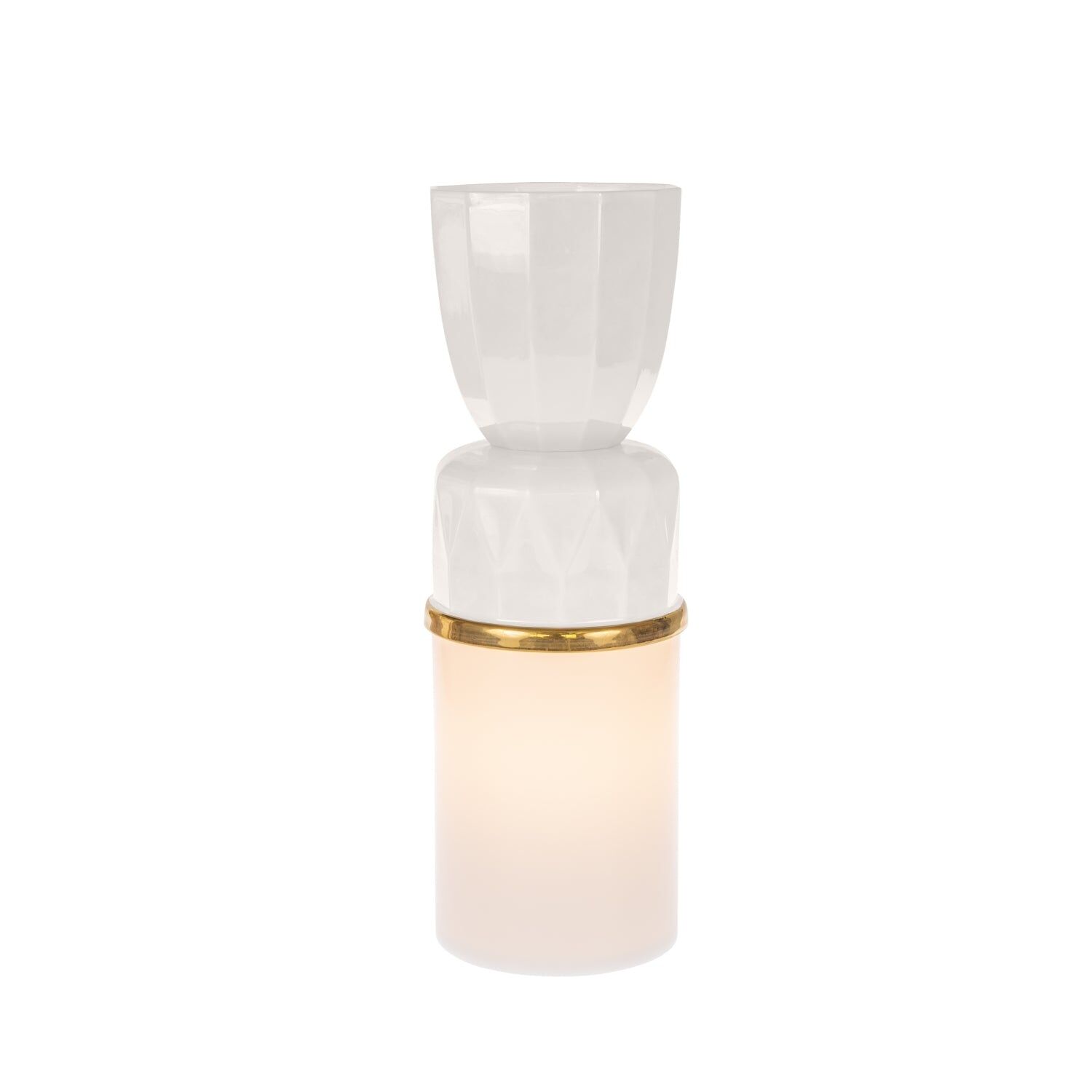 Table lamps Aglaia By De Bona De Meo Rechargable Lamp - White — Villari, collection Свет