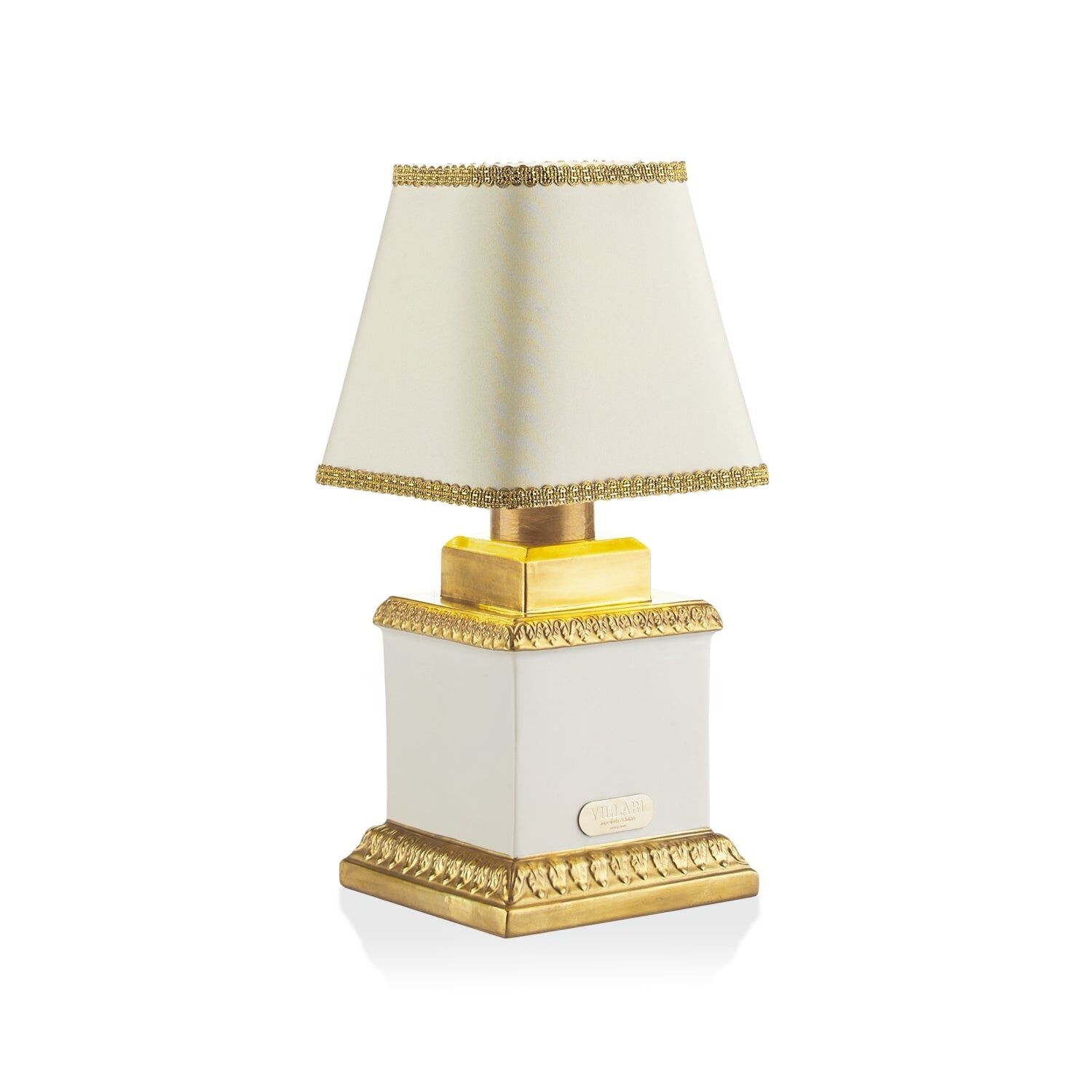 Table lamps Bonaparte Rechargable Table Lamp - White & Gold — Villari, collection Свет