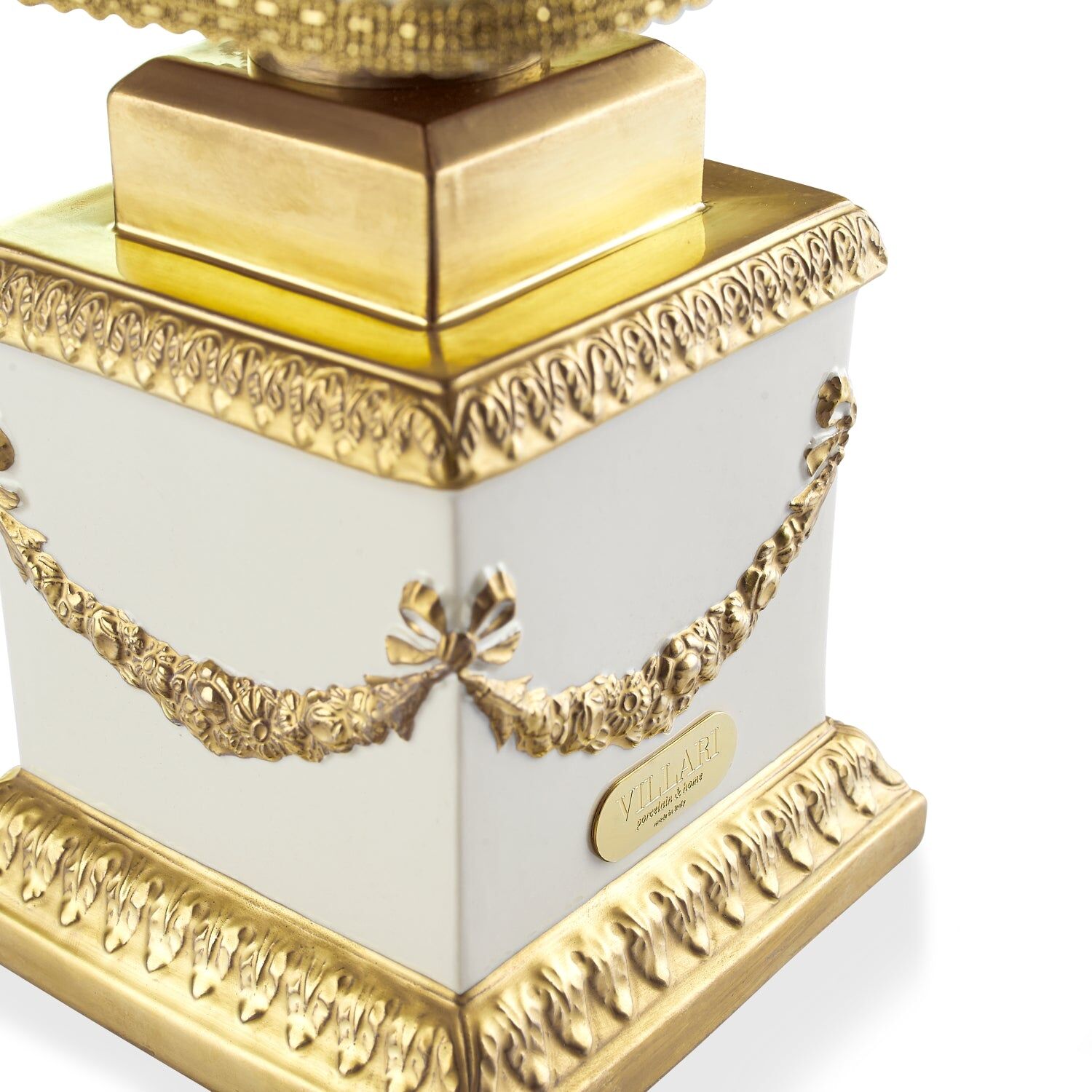 Настольная лампа Empire Rechargable Lamp - White & Gold — Villari, кадр 2
