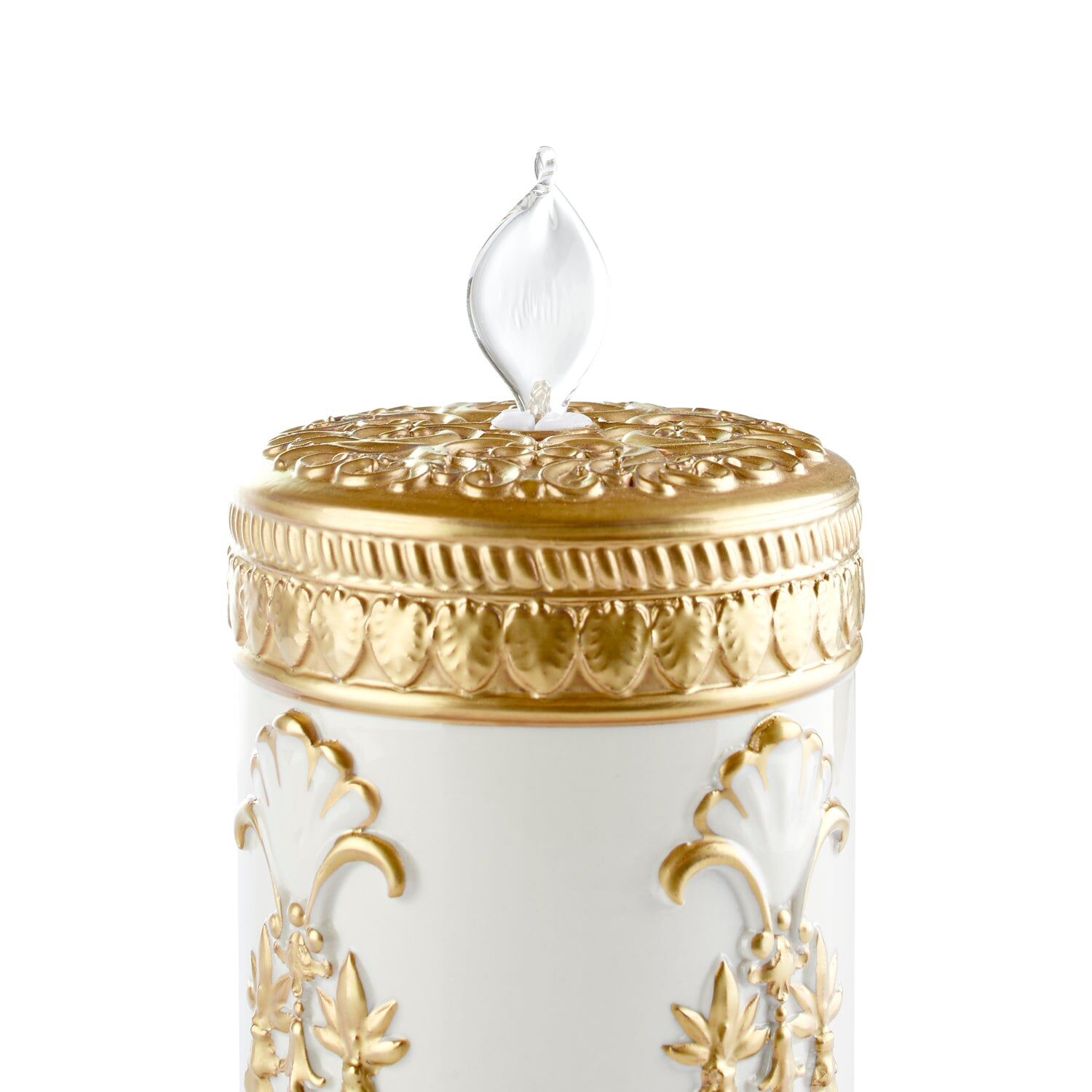 Настольная лампа Empire Rechargeable Candle - White & Gold — Villari, кадр 2