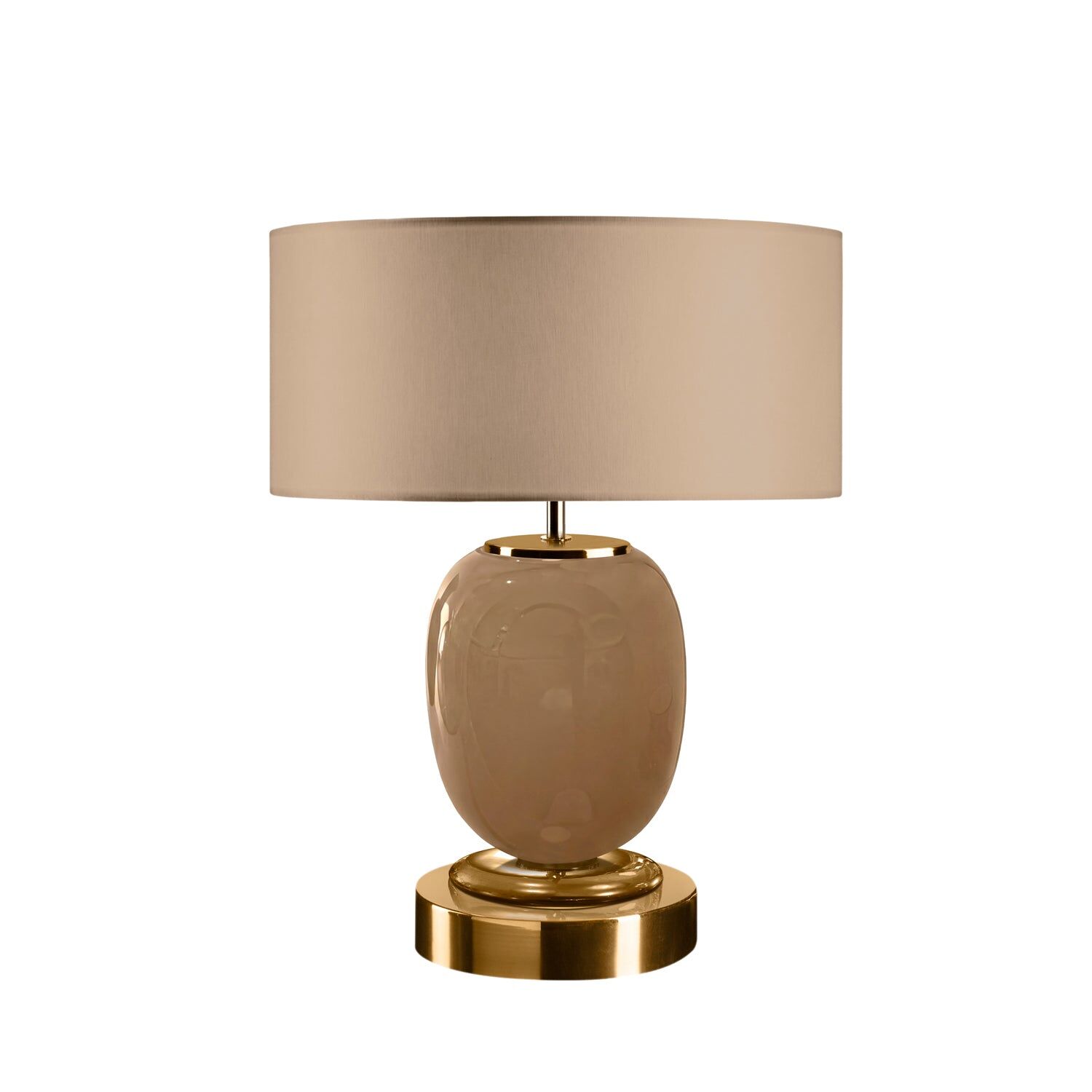 Table lamps Julia.R Table Lamp - Tabacco & Gold — Villari, collection Свет
