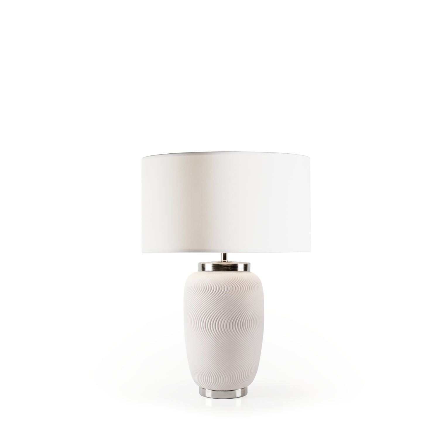 Table lamps Laguna Small Table Lamp - White & Platinum — Villari, collection Свет