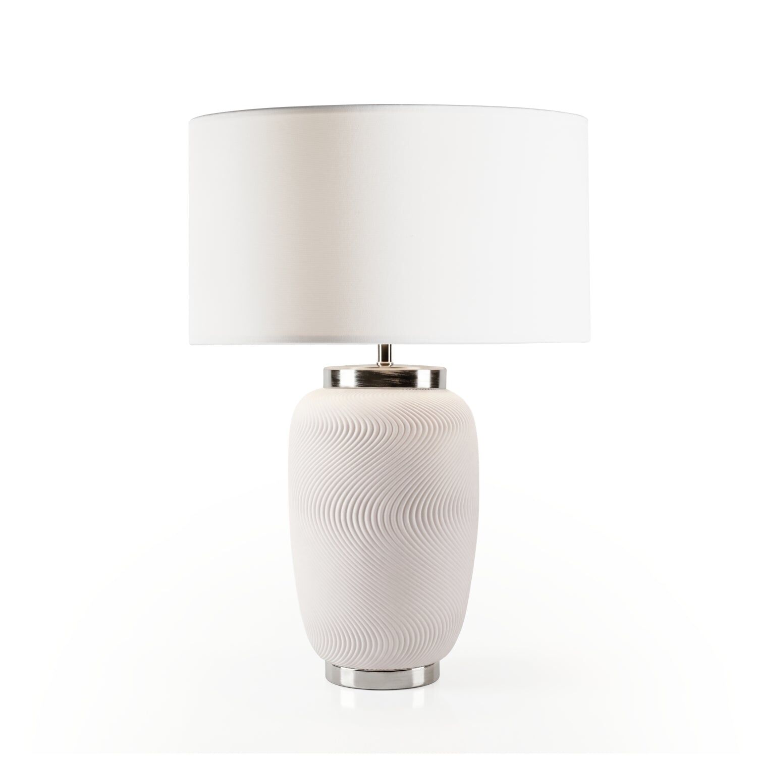 Table lamps Laguna Table Lamp - White & Platinum — Villari, collection Свет