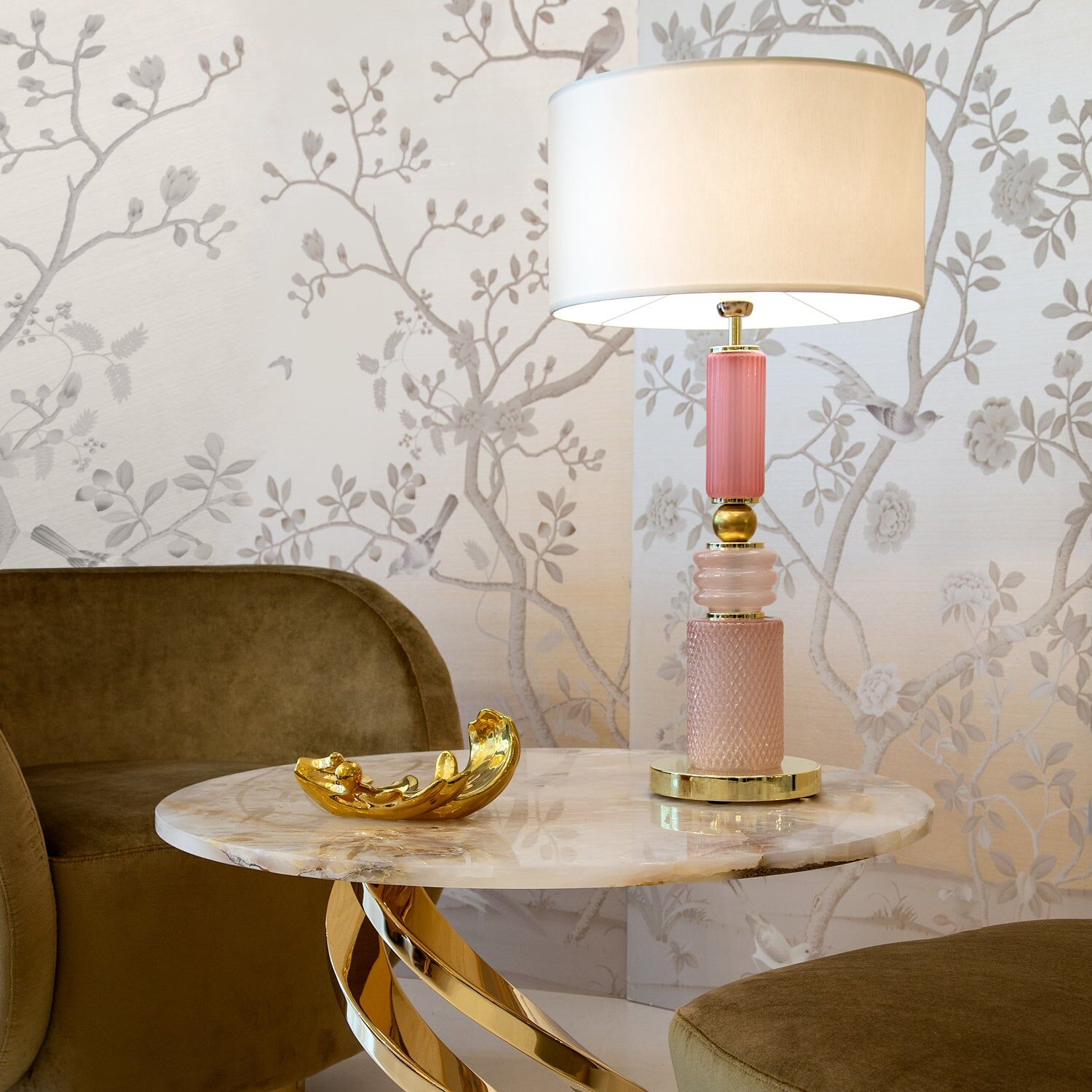 Настольная лампа Lolite Fifi Table Lamp - Pink — Villari, кадр 3