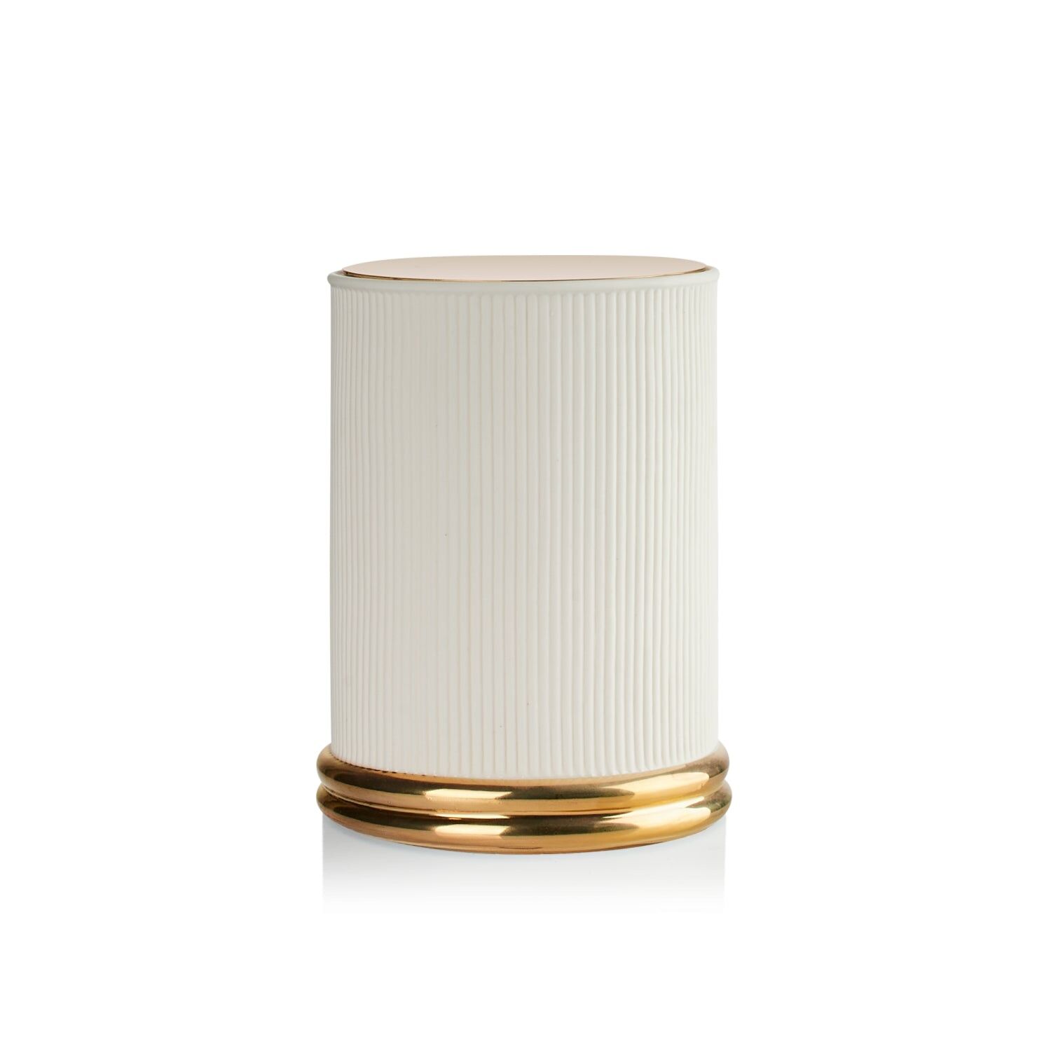 Настольная лампа London Rechargeable Lamp - White & Gold — Villari, кадр 2