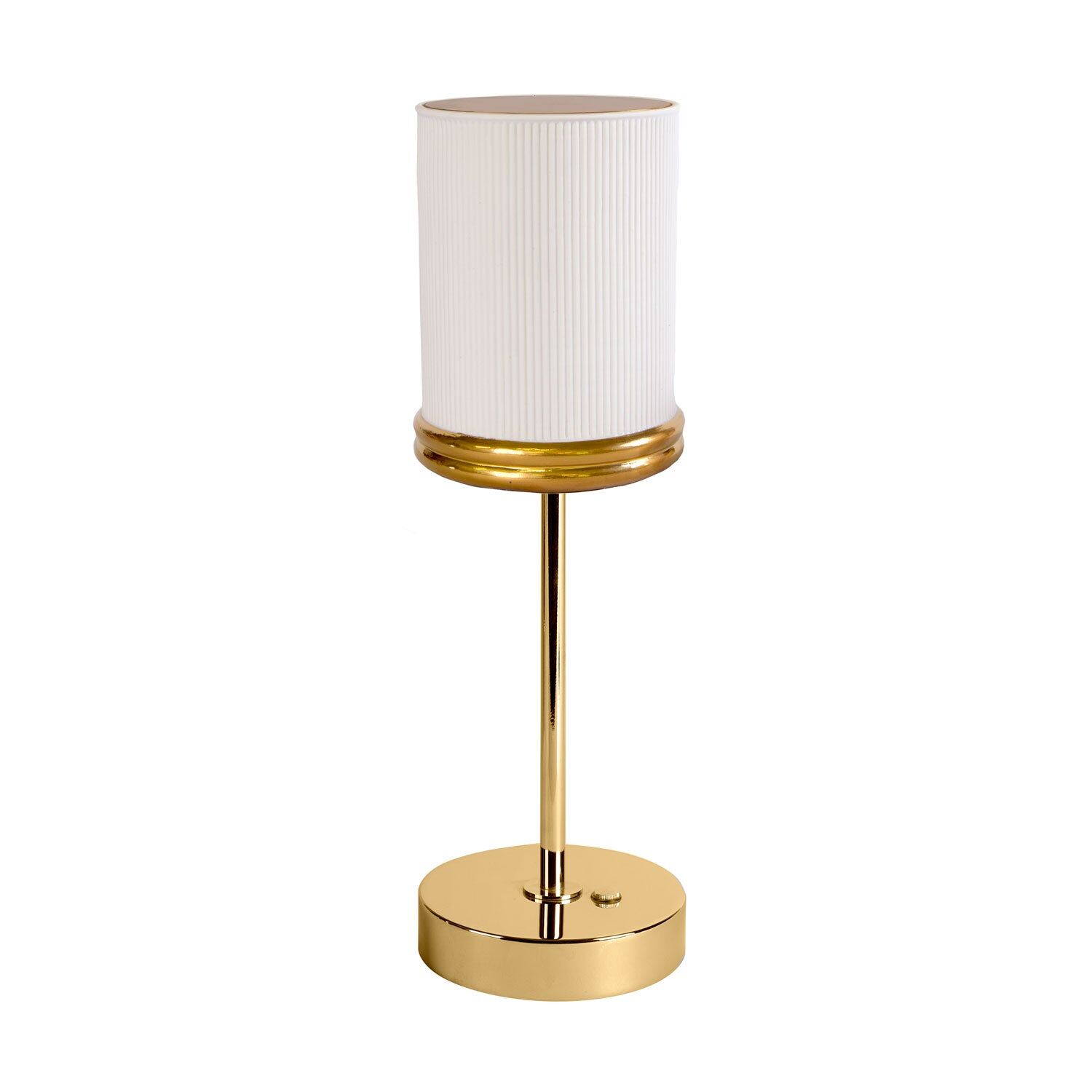 Table lamps London Rechargeable Lamp - White & Gold — Villari, collection Свет