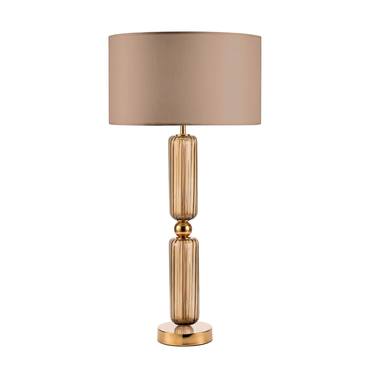 Table lamps Monica.B Table Lamp - Tabacco & Gold — Villari, collection Свет