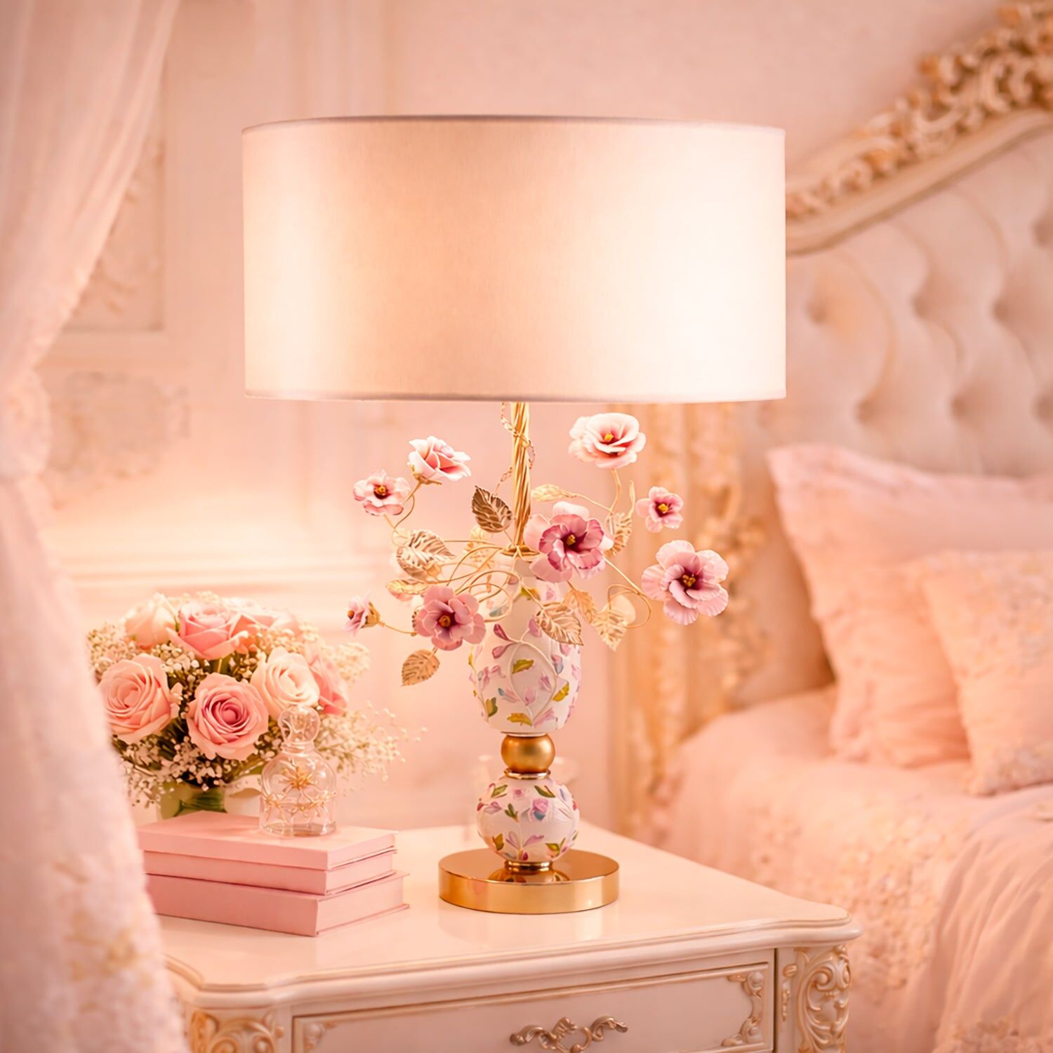 Настольная лампа Taormina Table Lamp - Multicolor & Gold — Villari, кадр 2