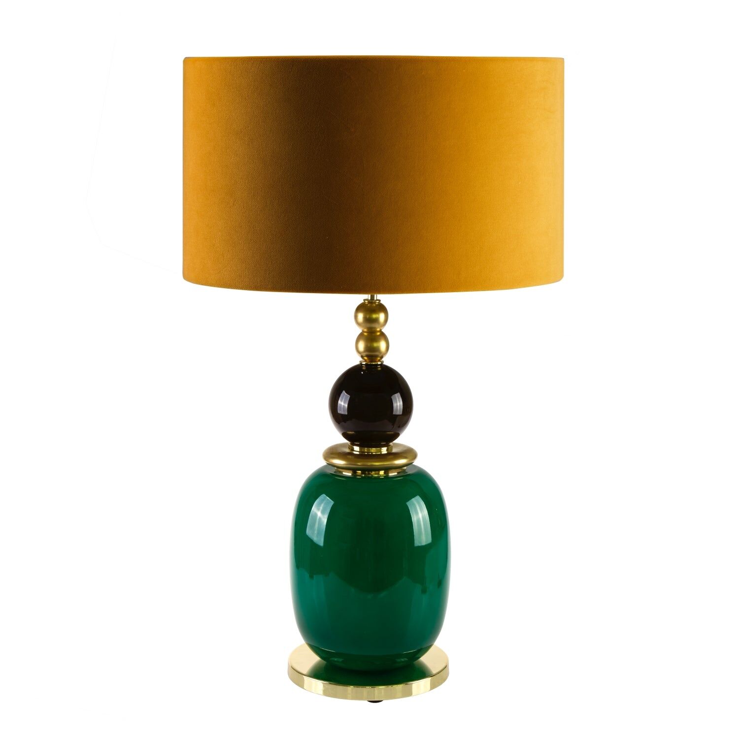 Table lamps Violette Table Lamp - Green & Gold — Villari, collection Свет
