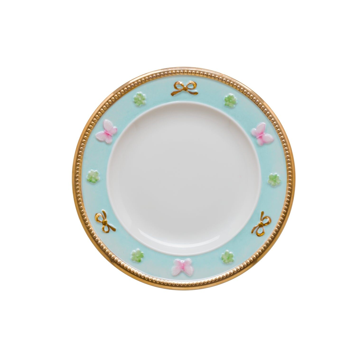 Посуда Butterfly Aquamarine Bread & Butter Plate — Villari, коллекция Посуда
