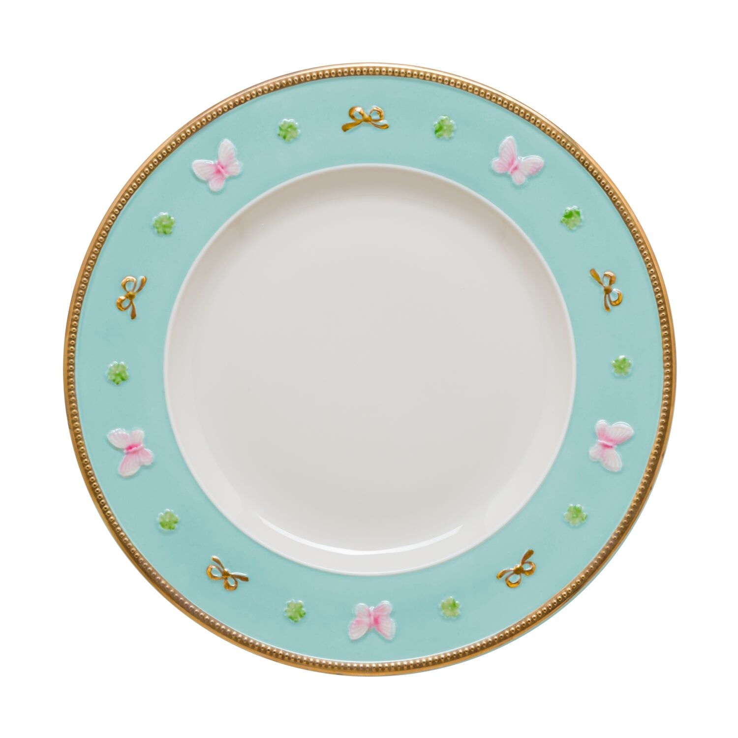 Посуда Butterfly Aquamarine Dinner Plate — Villari, коллекция Посуда