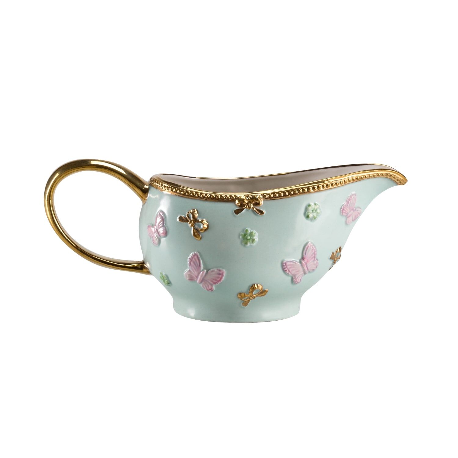 Посуда Butterfly Aquamarine Gravy Boat — Villari, коллекция Посуда