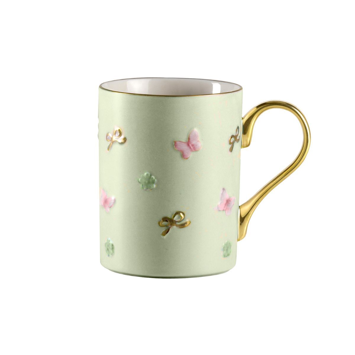 Посуда Butterfly Pastel Green Mug — Villari, коллекция Посуда