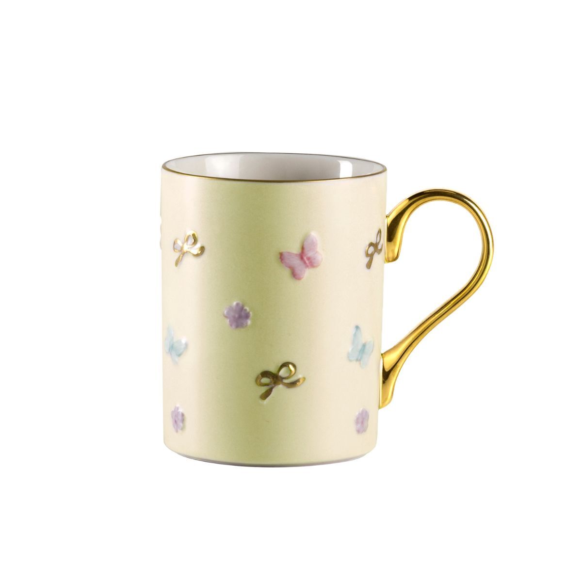 Посуда Butterfly Pastel Yellow Mug — Villari, коллекция Посуда