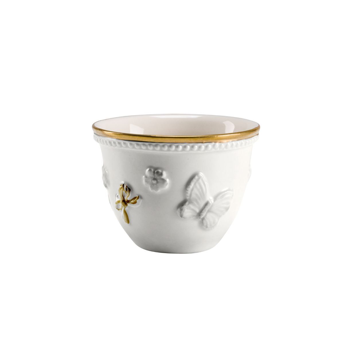 Посуда Butterfly White & Gold Arabic Coffee Cup — Villari, коллекция Посуда