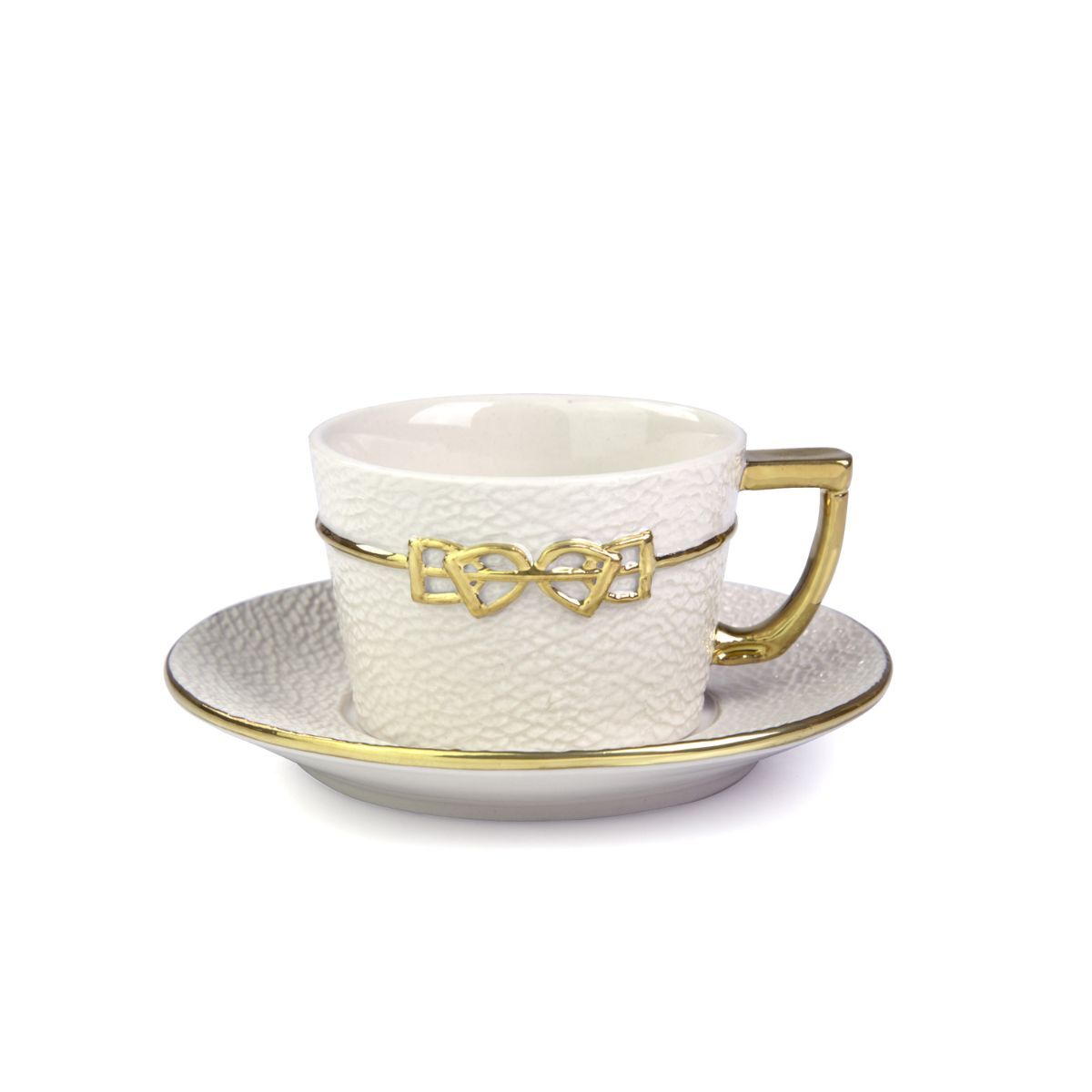 Посуда Dressage White & Gold Arabic Coffee Cup — Villari, коллекция Посуда