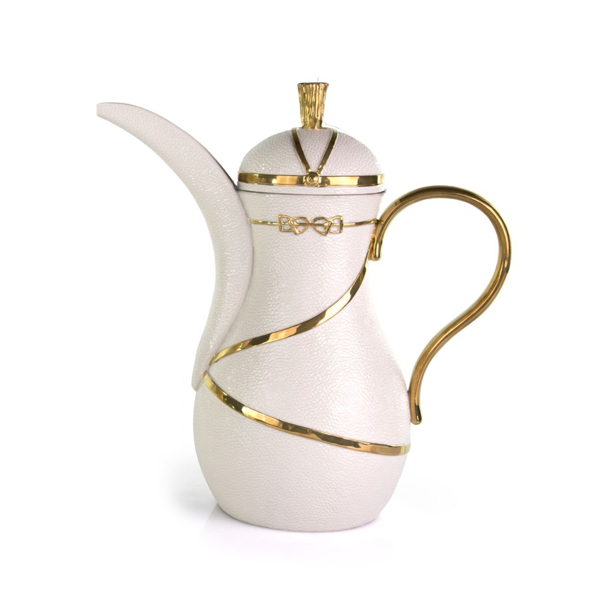 Посуда Dressage White & Gold Dallah Thermos 0.5 Litre — Villari, коллекция Посуда