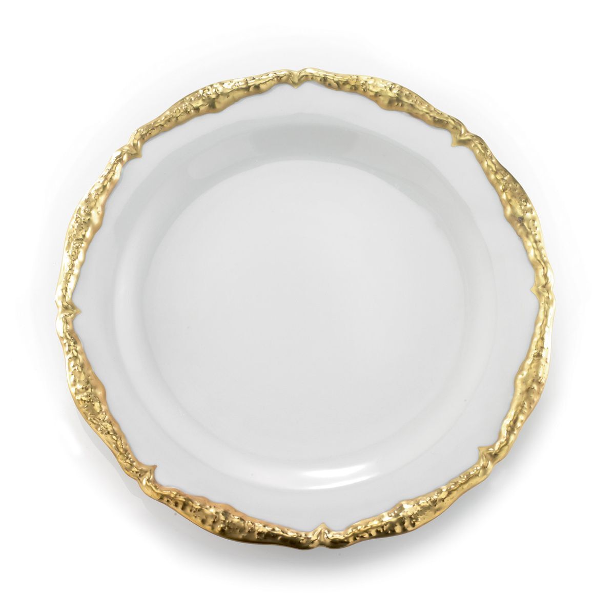 Посуда Empire White & Gold Dinner Plate — Villari, коллекция Посуда