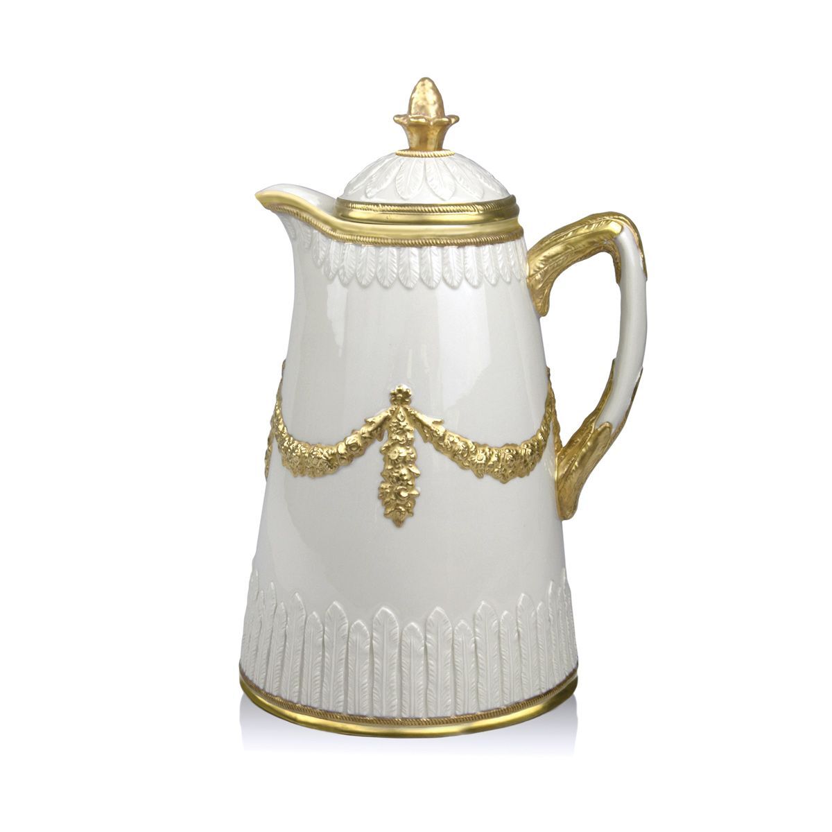 Посуда Empire White & Gold Thermos — Villari, коллекция Посуда