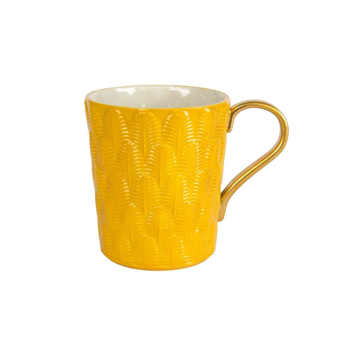 Посуда Peacock Mug - Yellow — Villari, коллекция Посуда
