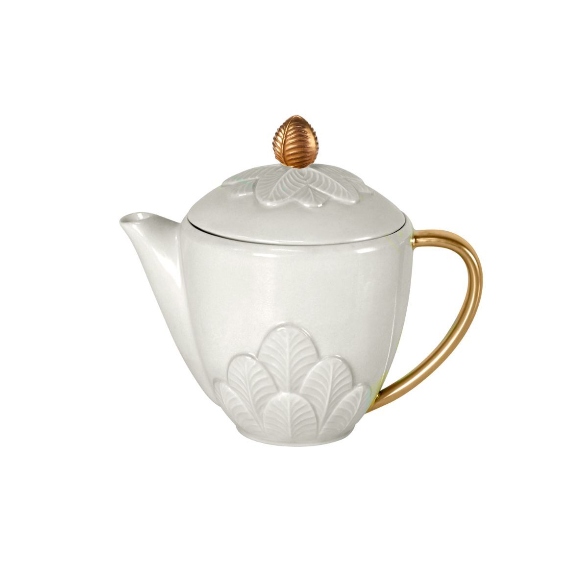 Посуда Peacock White & Gold Creamer — Villari, коллекция Посуда