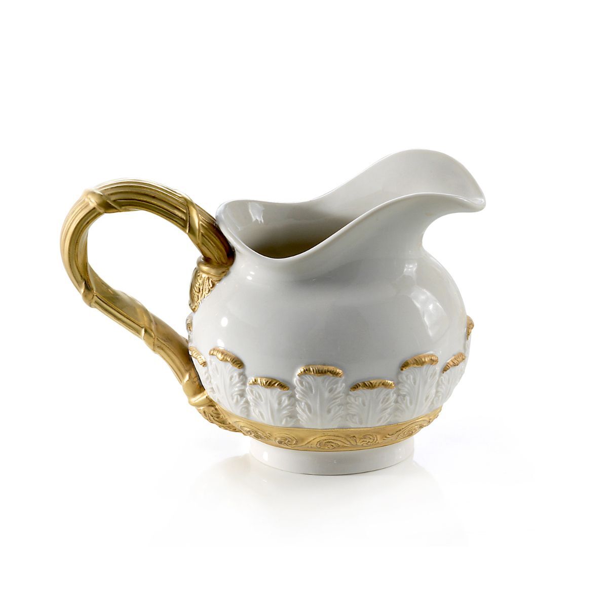 Посуда Queen Elizabeth White & Gold Creamer — Villari, коллекция Посуда