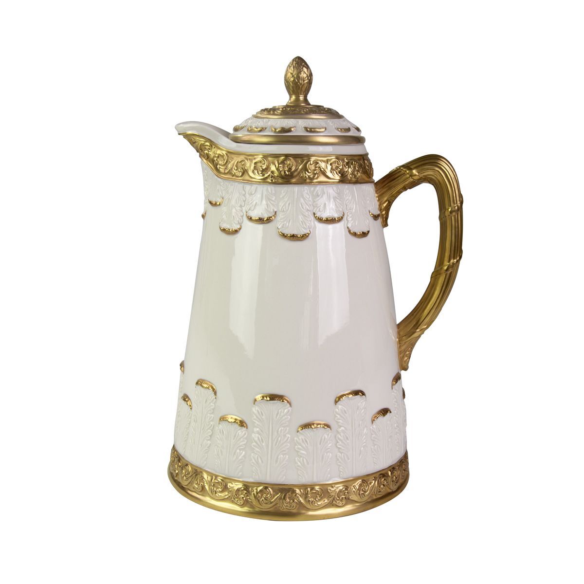 Посуда Queen Elizabeth White & Gold Thermos — Villari, коллекция Посуда