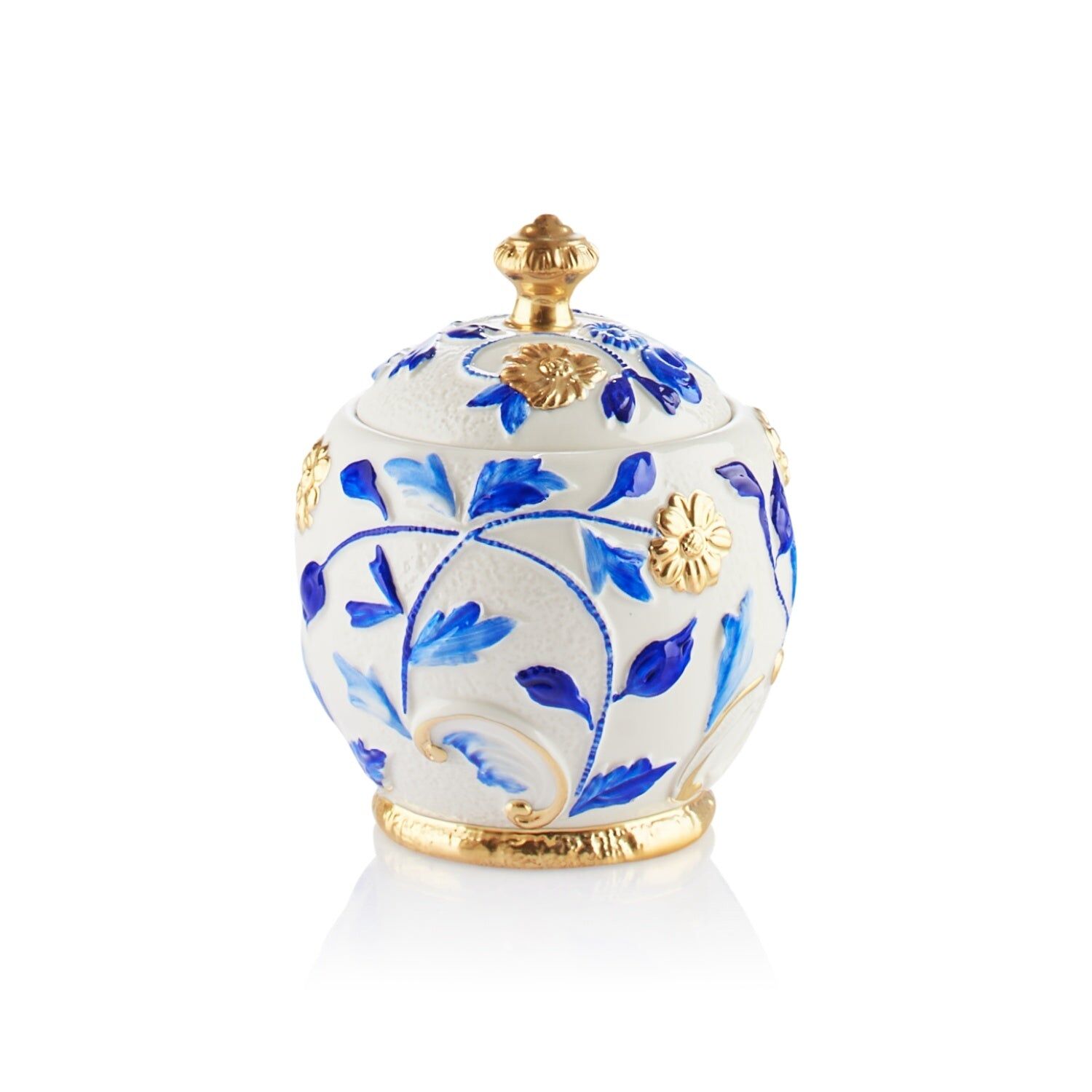 Посуда Taormina Capri & Gold Sugar Bowl — Villari, коллекция Посуда