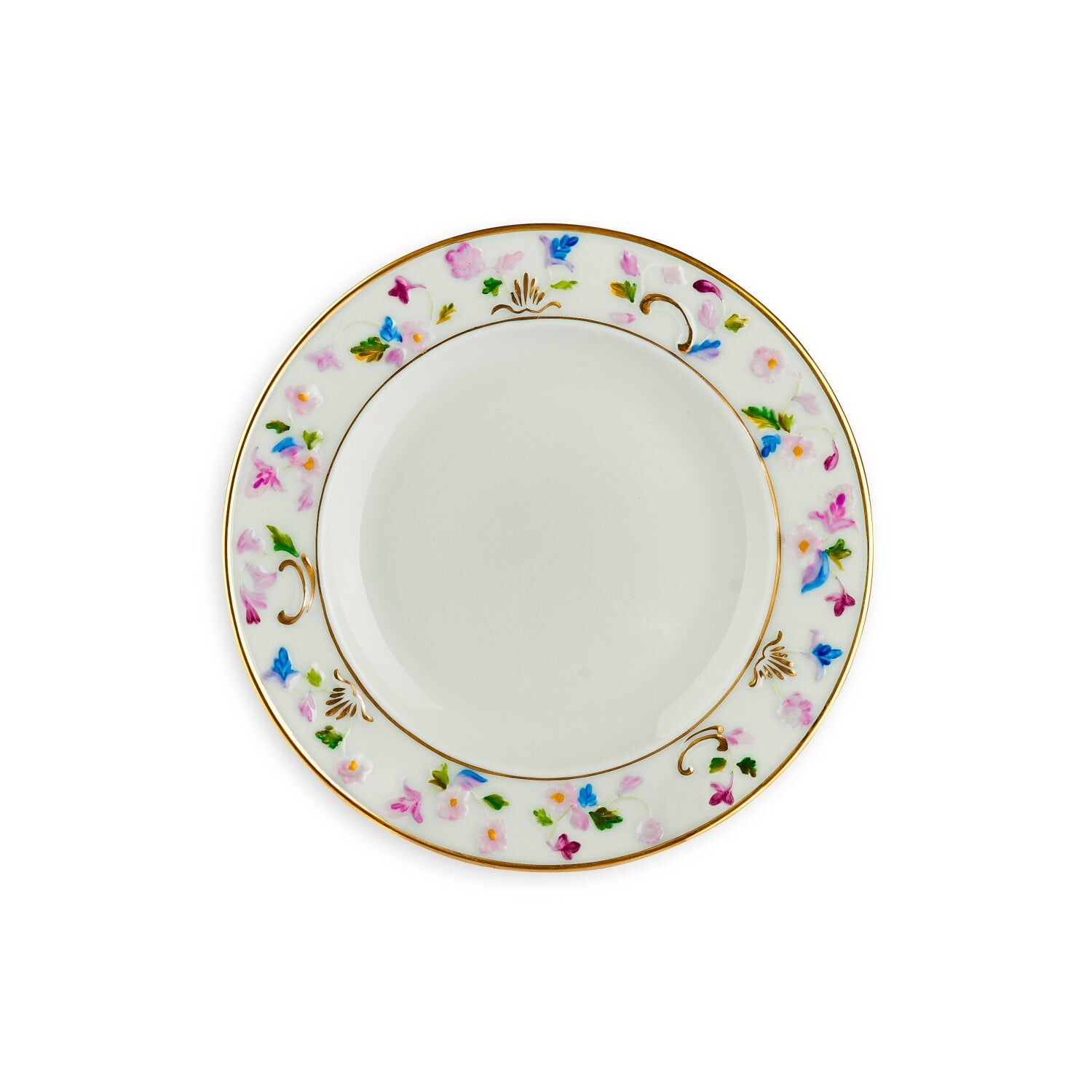 Посуда Taormina Multicolor & Gold Bread & Butter Plate — Villari, коллекция Посуда
