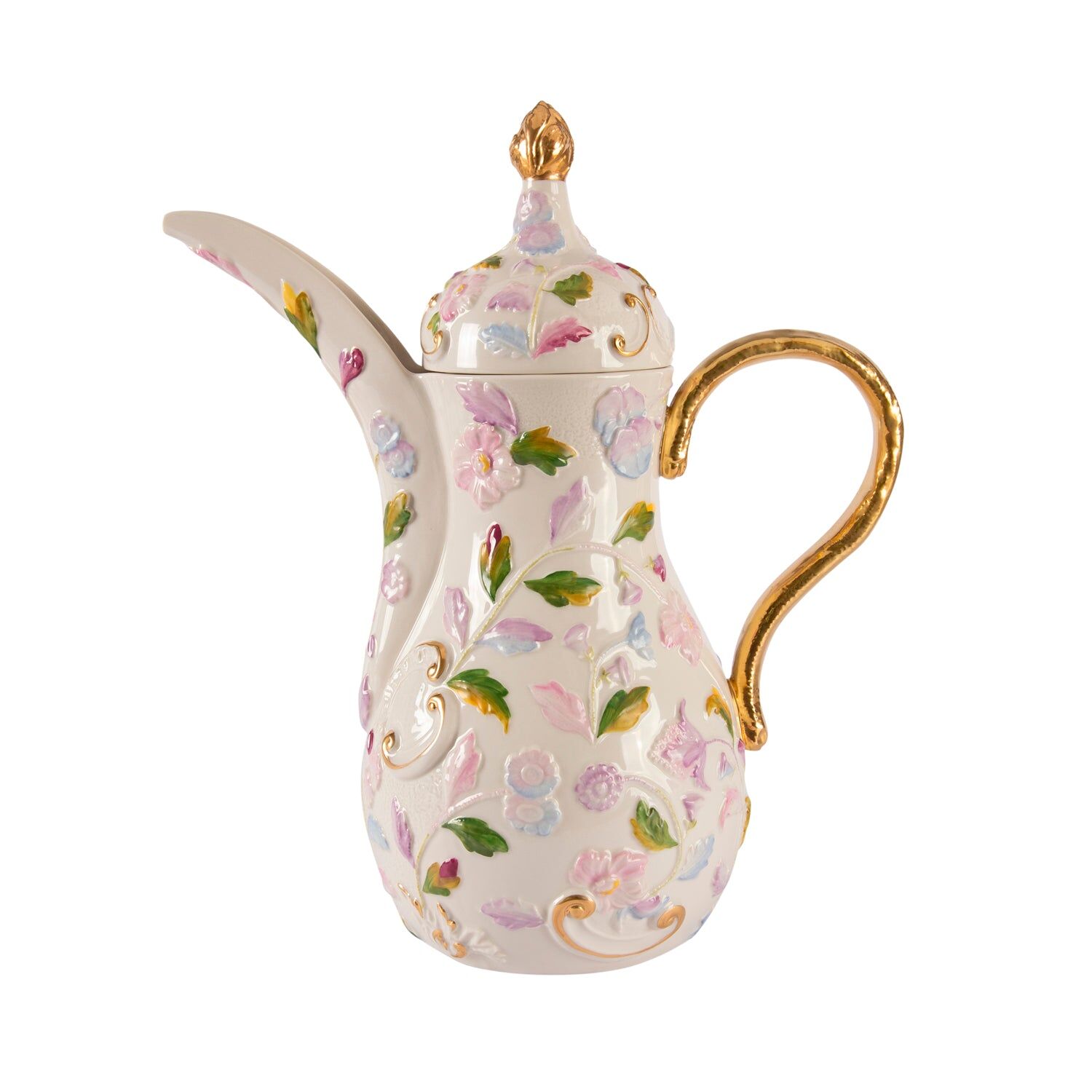 Посуда Taormina Multicolor & Gold Dallah Thermos — Villari, коллекция Посуда