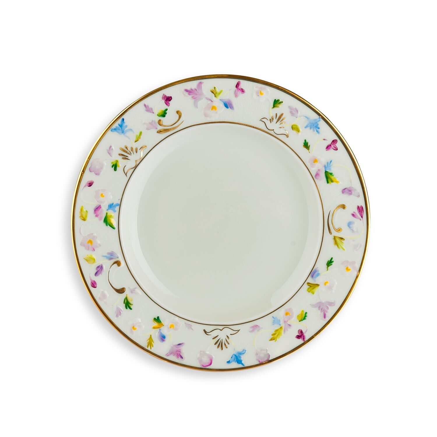 Посуда Taormina Multicolor & Gold Dessert Plate — Villari, коллекция Посуда