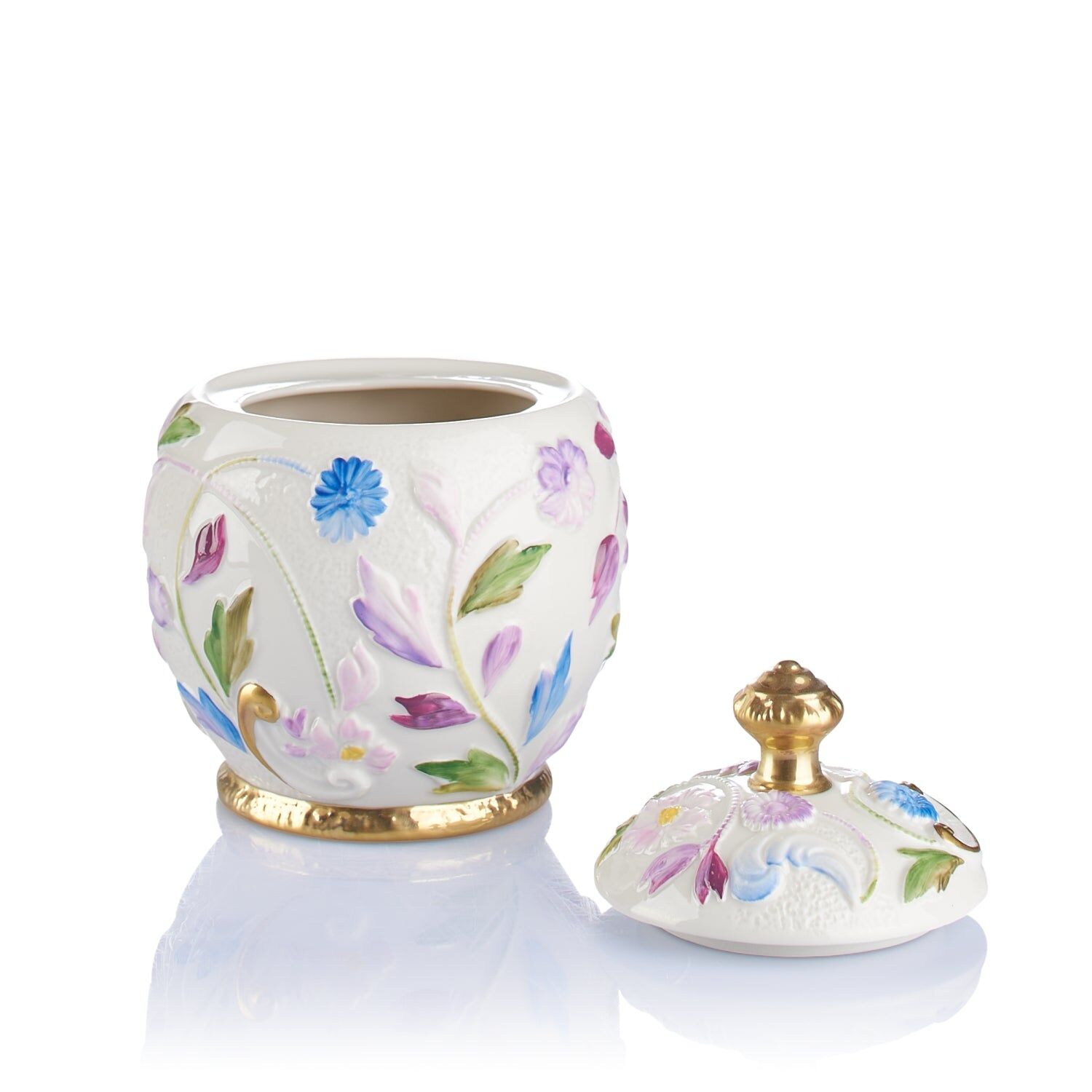 Посуда Taormina Multicolor & Gold Sugar Bowl — Villari, кадр 2