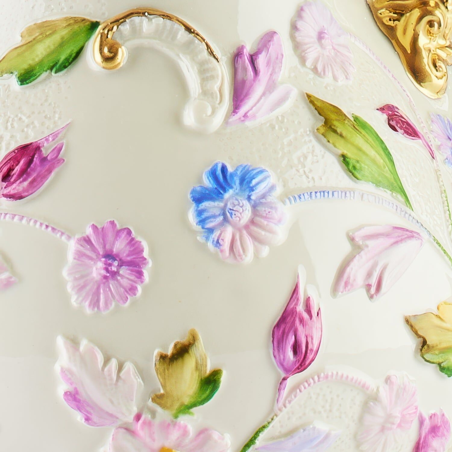 Посуда Taormina Multicolor & Gold Tea Pot — Villari, кадр 3