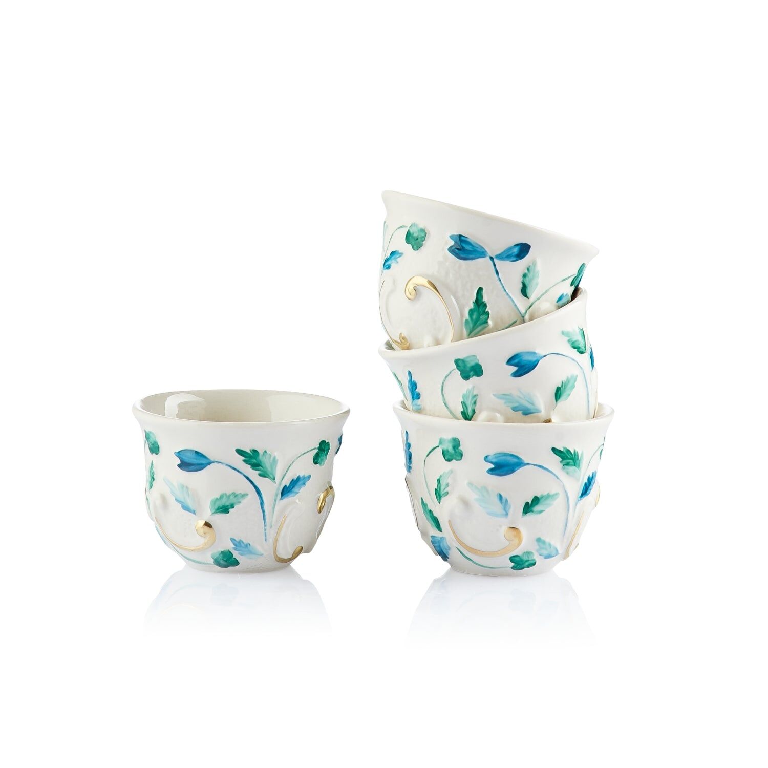 Посуда Taormina Smeralda & Gold Arabic Coffee Cup — Villari, кадр 2