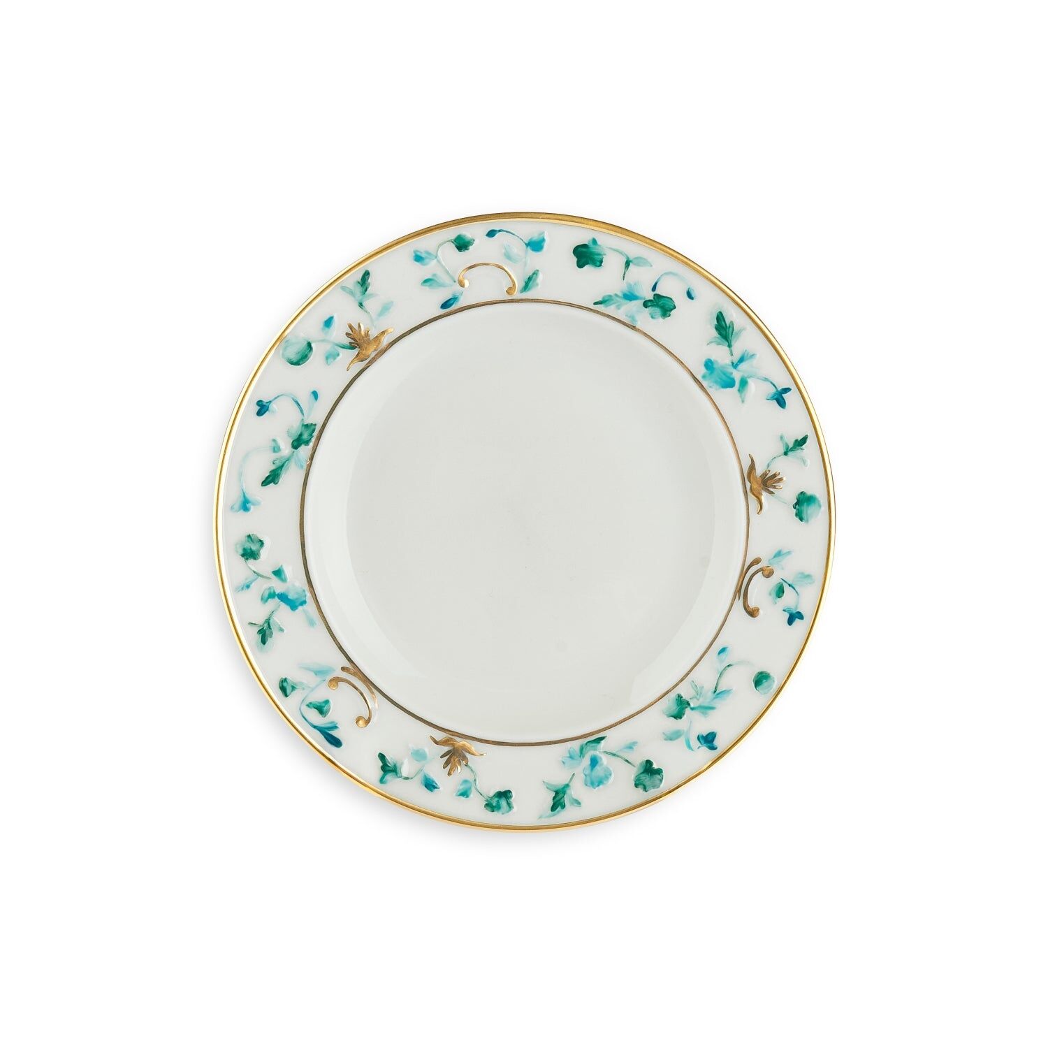 Посуда Taormina Smeralda & Gold Bread & Butter Plate — Villari, коллекция Посуда