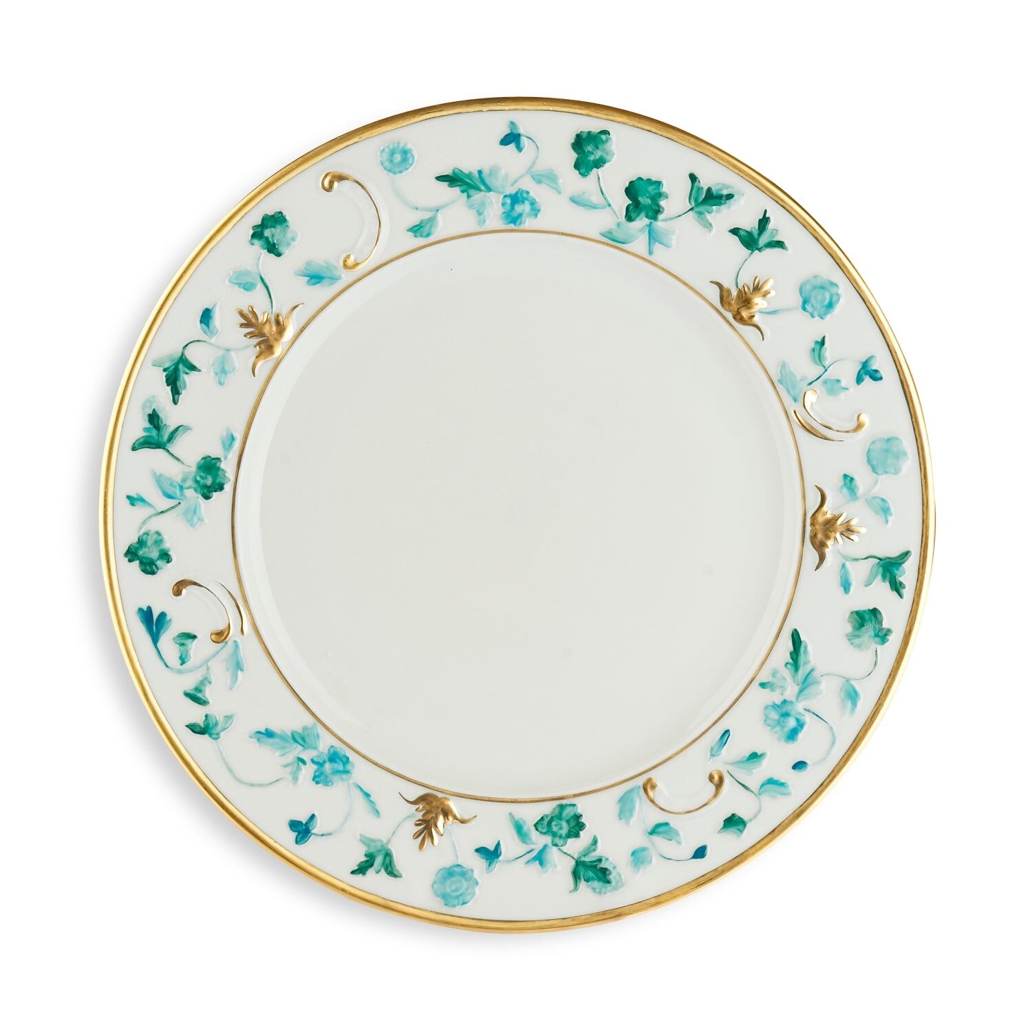 Посуда Taormina Smeralda & Gold Charger Plate — Villari, коллекция Посуда