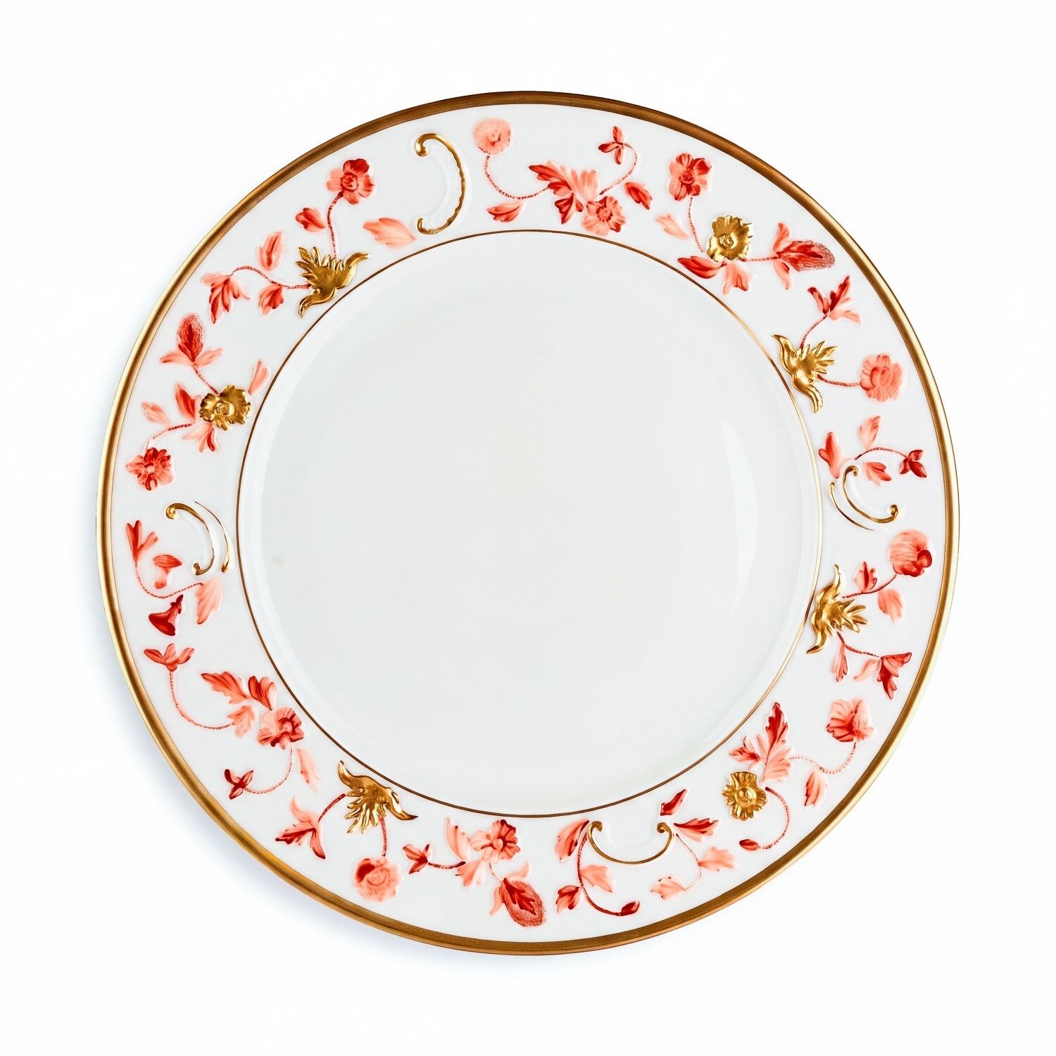 Посуда Taormina Terracotta & Gold Charger Plate — Villari, коллекция Посуда