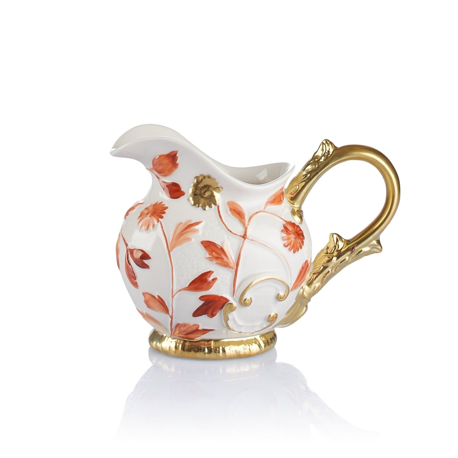 Посуда Taormina Terracotta & Gold Creamer — Villari, коллекция Посуда
