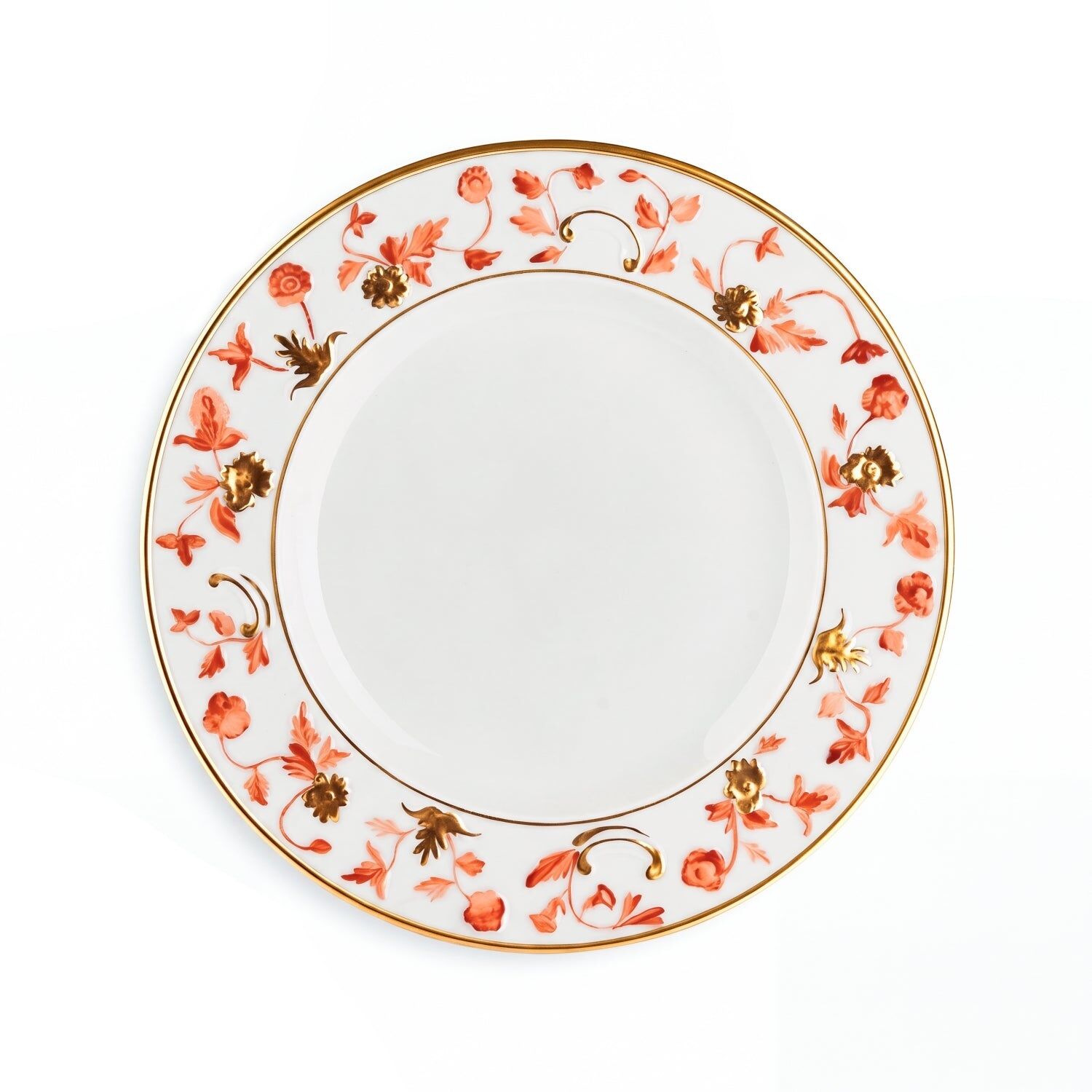 Посуда Taormina Terracotta & Gold Dinner Plate — Villari, коллекция Посуда