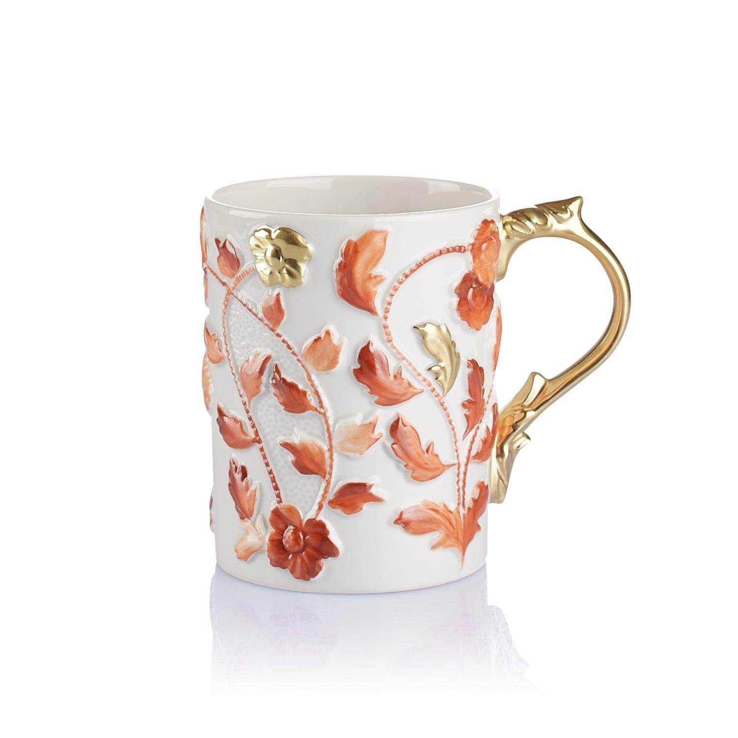 Посуда Taormina Terracotta & Gold Mug — Villari, коллекция Посуда