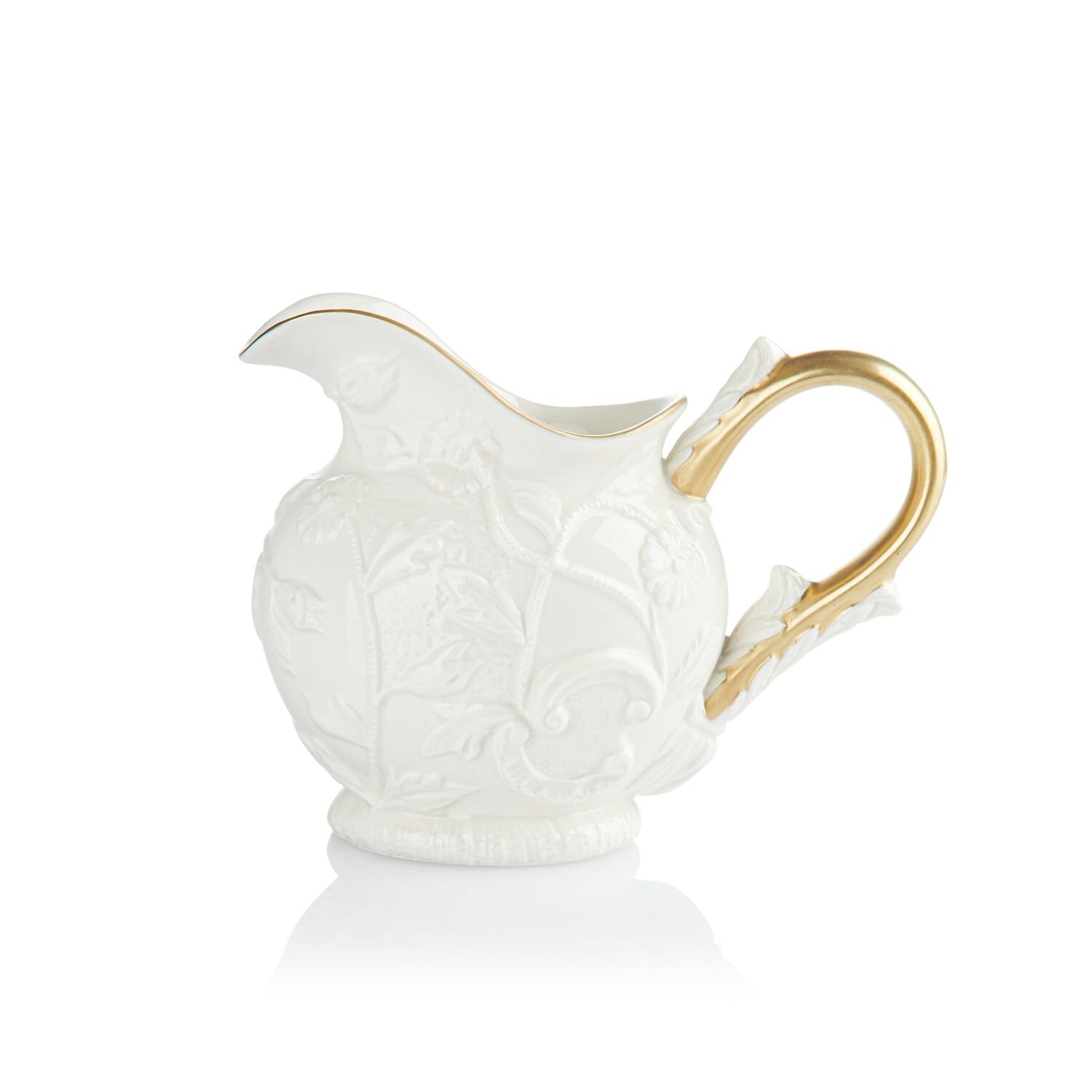 Посуда Taormina White & Gold Creamer — Villari, коллекция Посуда