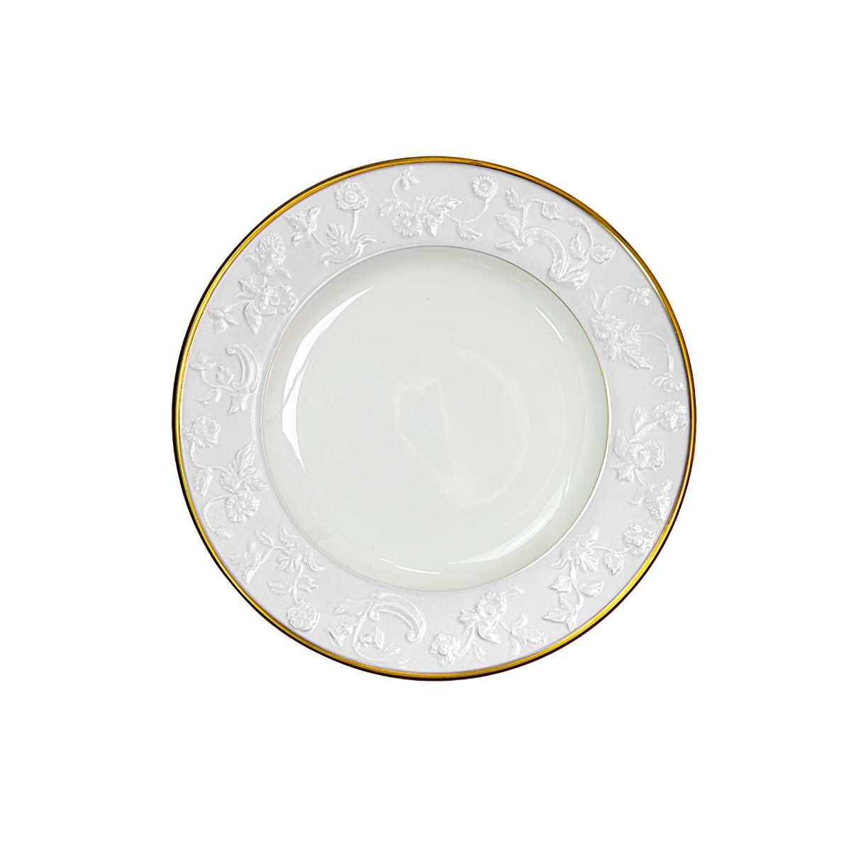 Посуда Taormina White & Gold Dessert Plate — Villari, коллекция Посуда