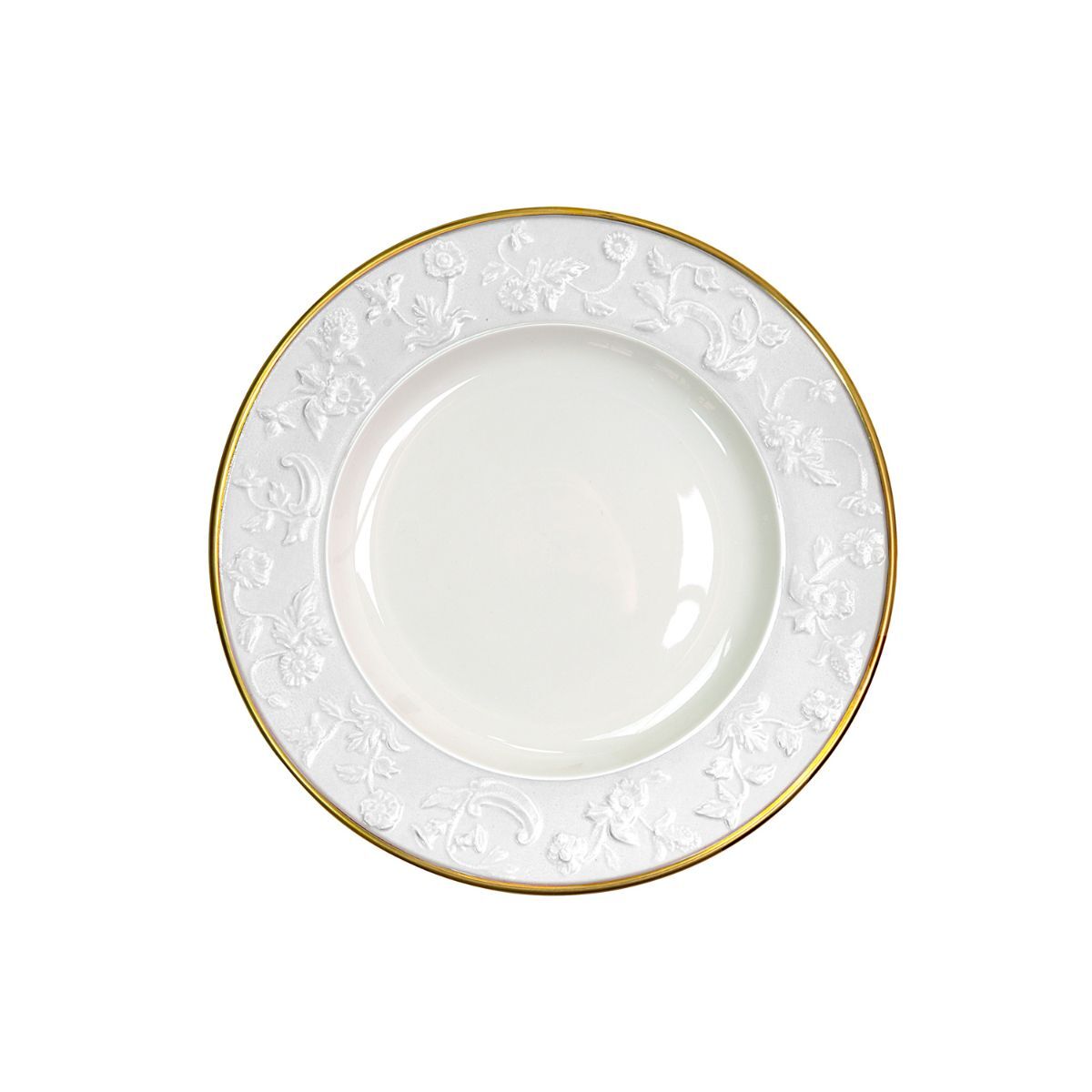 Посуда Taormina White & Gold Dinner Plate — Villari, коллекция Посуда