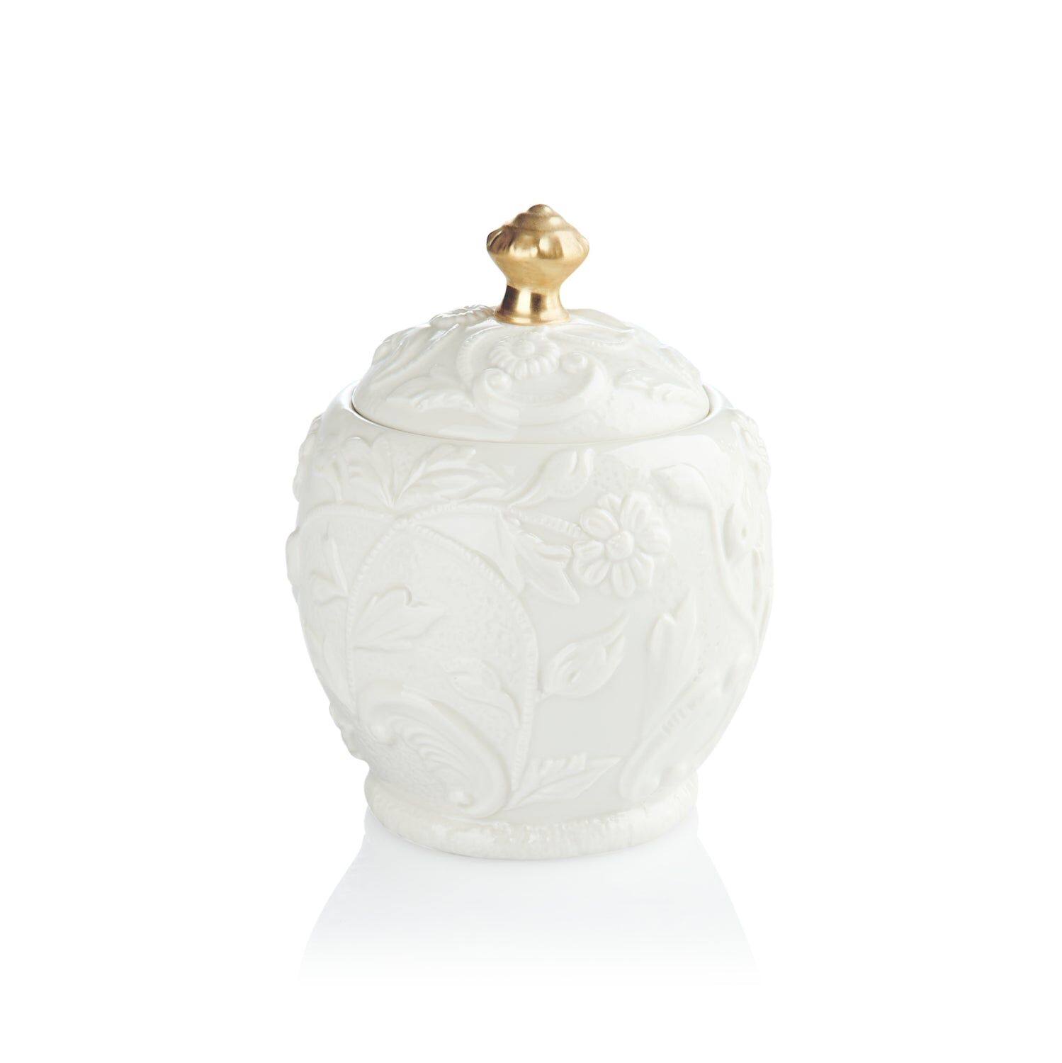 Посуда Taormina White & Gold Sugar Bowl — Villari, коллекция Посуда