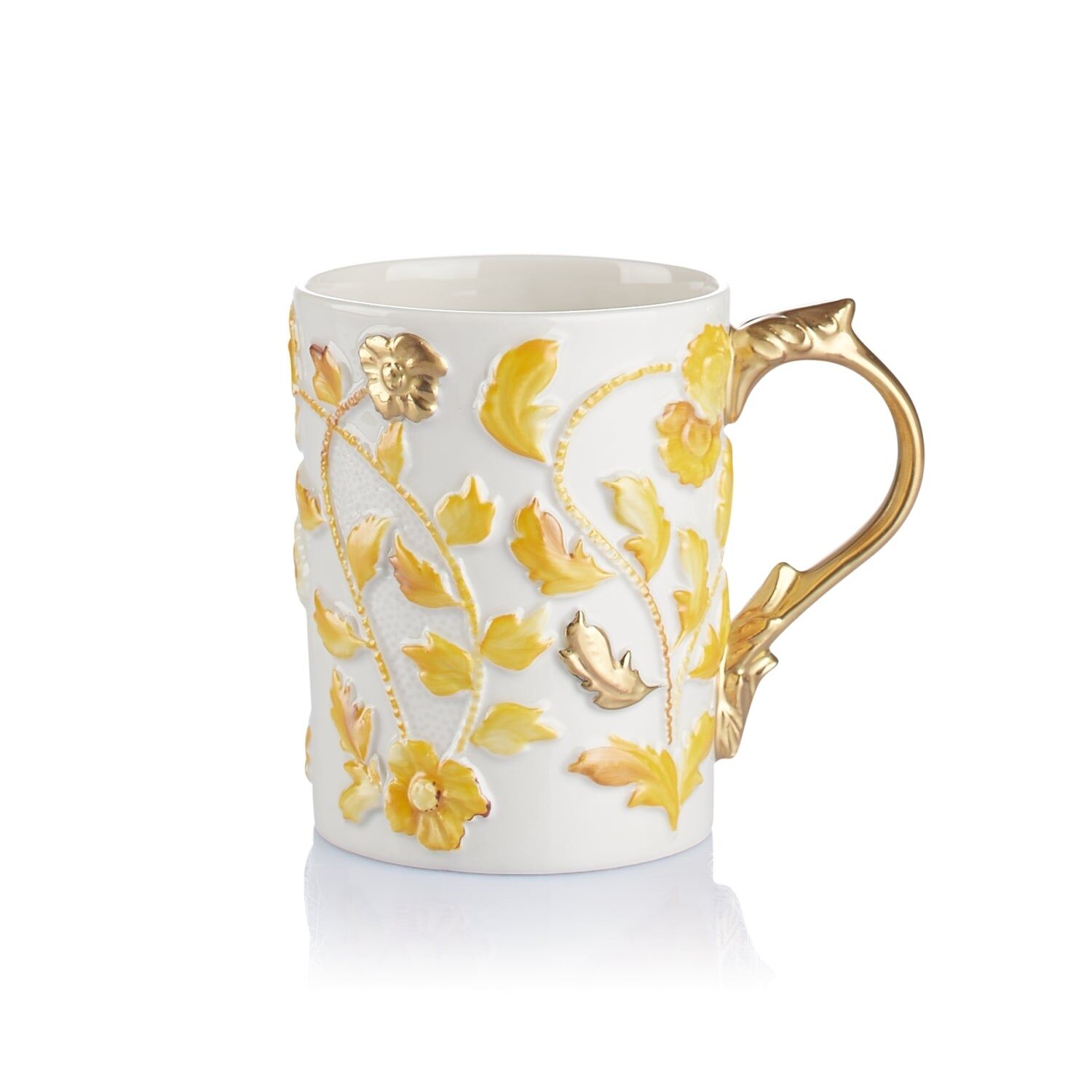 Посуда Taormina Zafferano & Gold Mug — Villari, коллекция Посуда