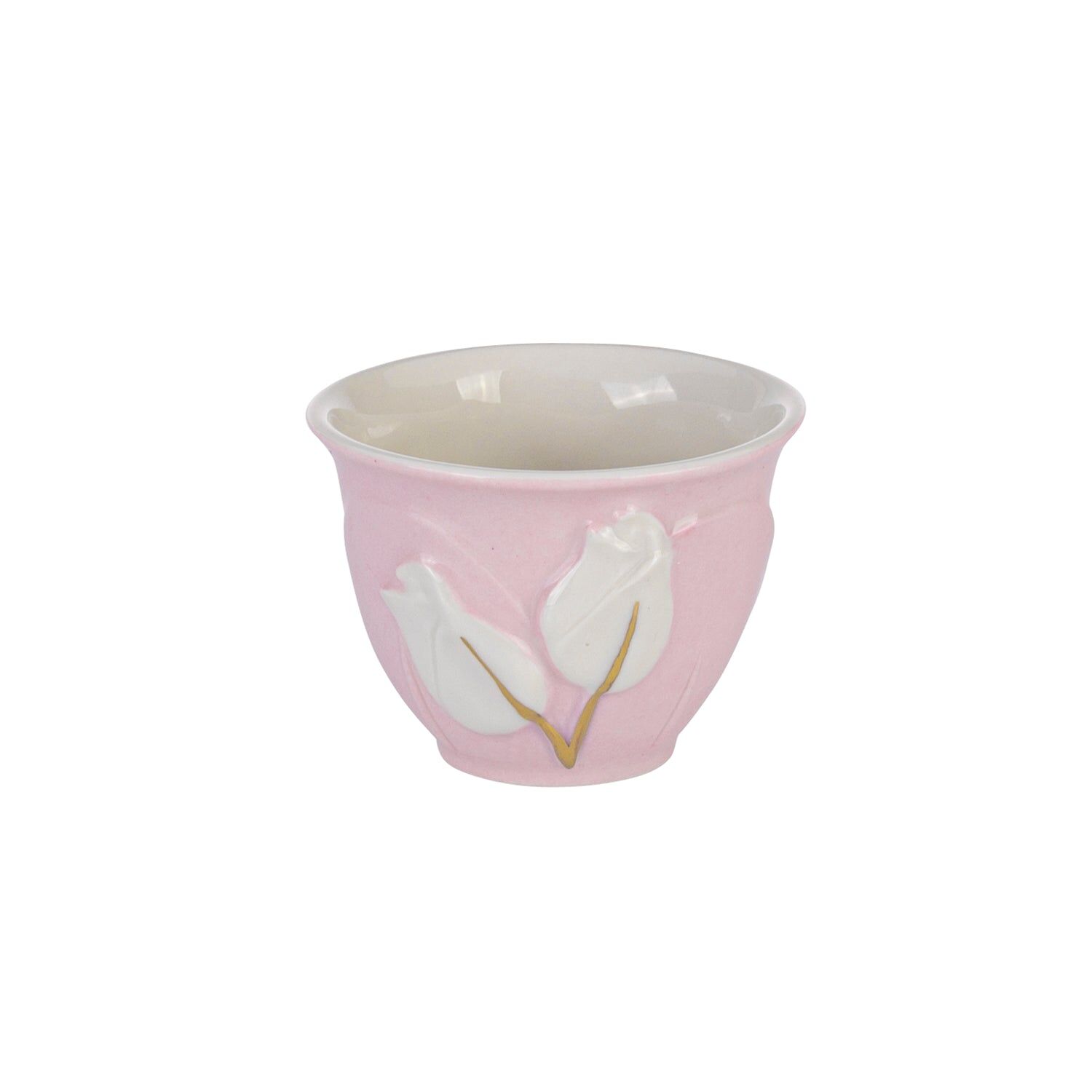 Посуда Tulip Arabic Coffee Cup - Pink & White — Villari, коллекция Посуда