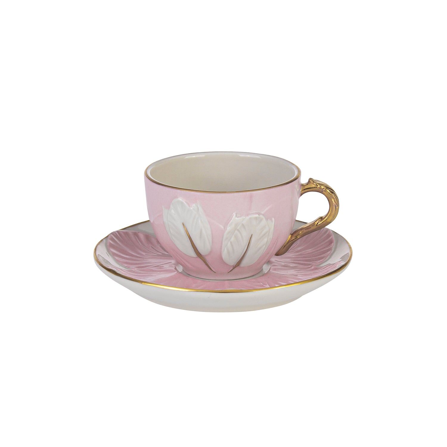 Посуда Tulip Coffee Cup - Pink & White — Villari, коллекция Посуда