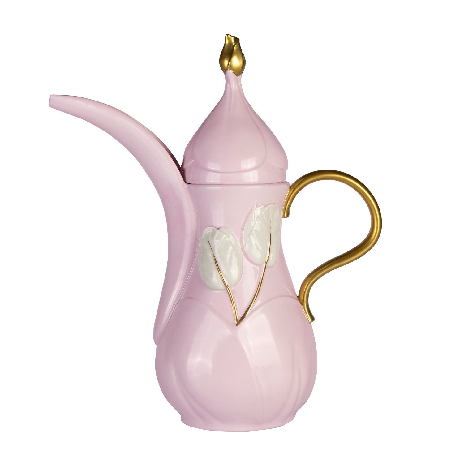 Посуда Tulip Dallah Thermos - Pink & White — Villari, коллекция Посуда