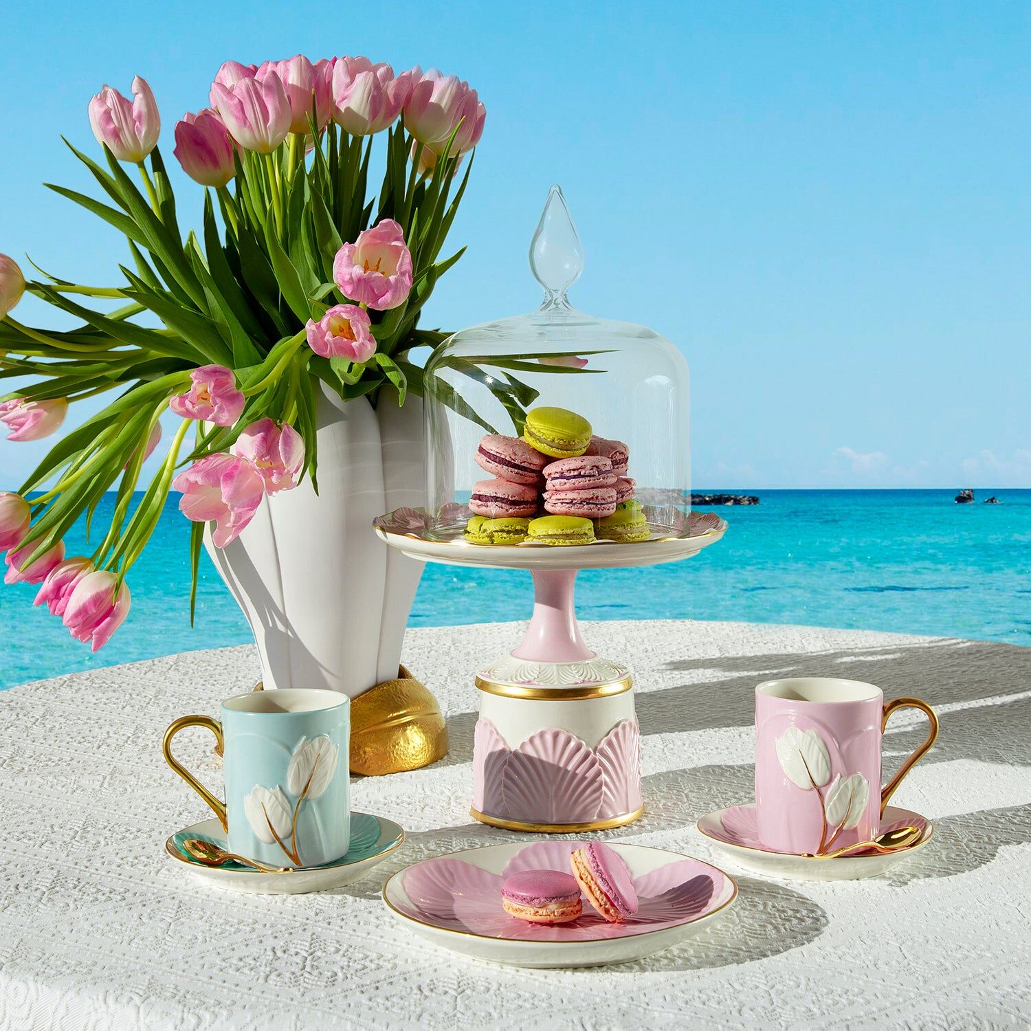 Посуда Tulip Mug - Aquamarine — Villari, кадр 2